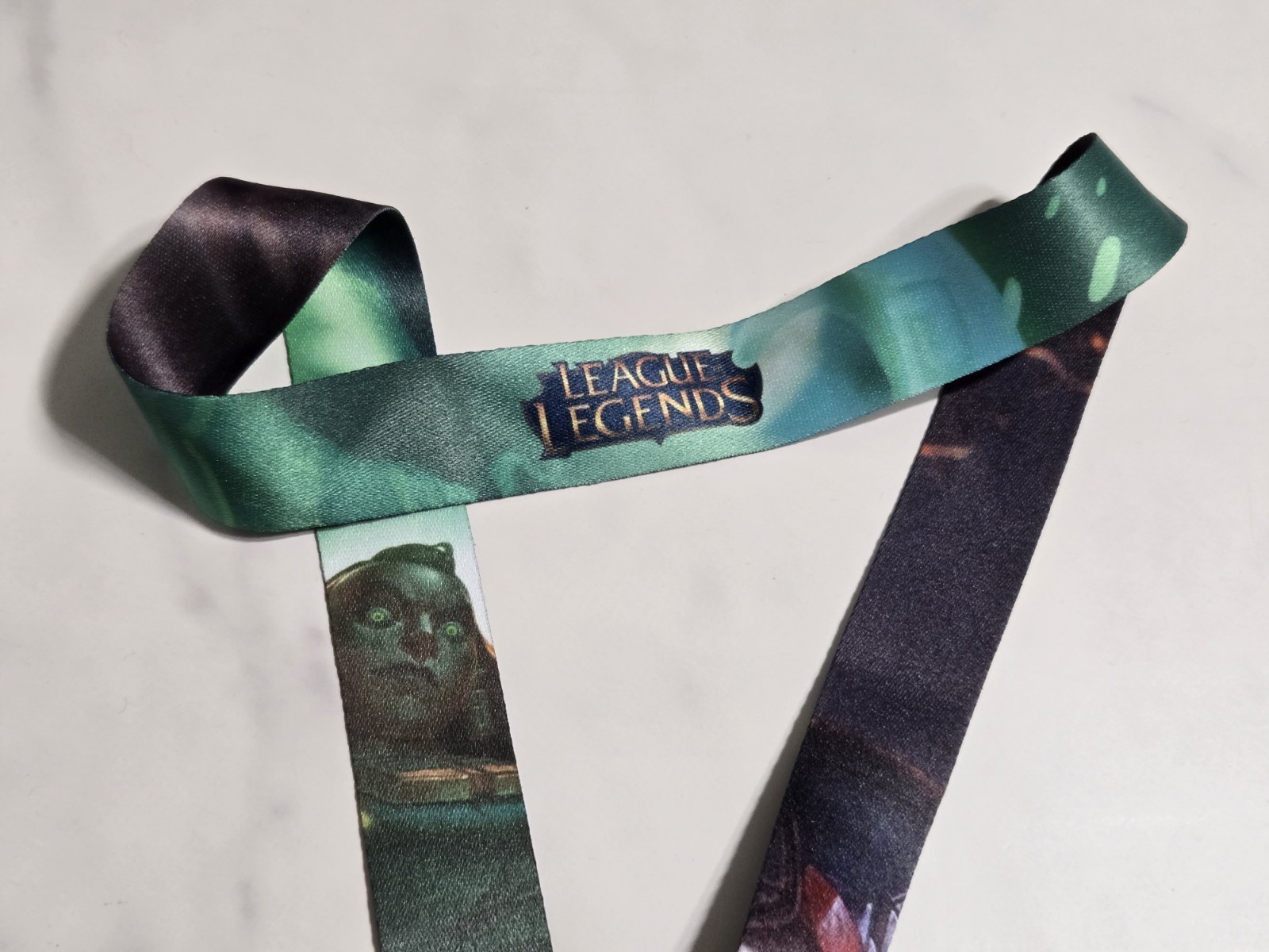 League Of Legends Lanyard Kled and Illaoi Promo Reversible PAX LoL