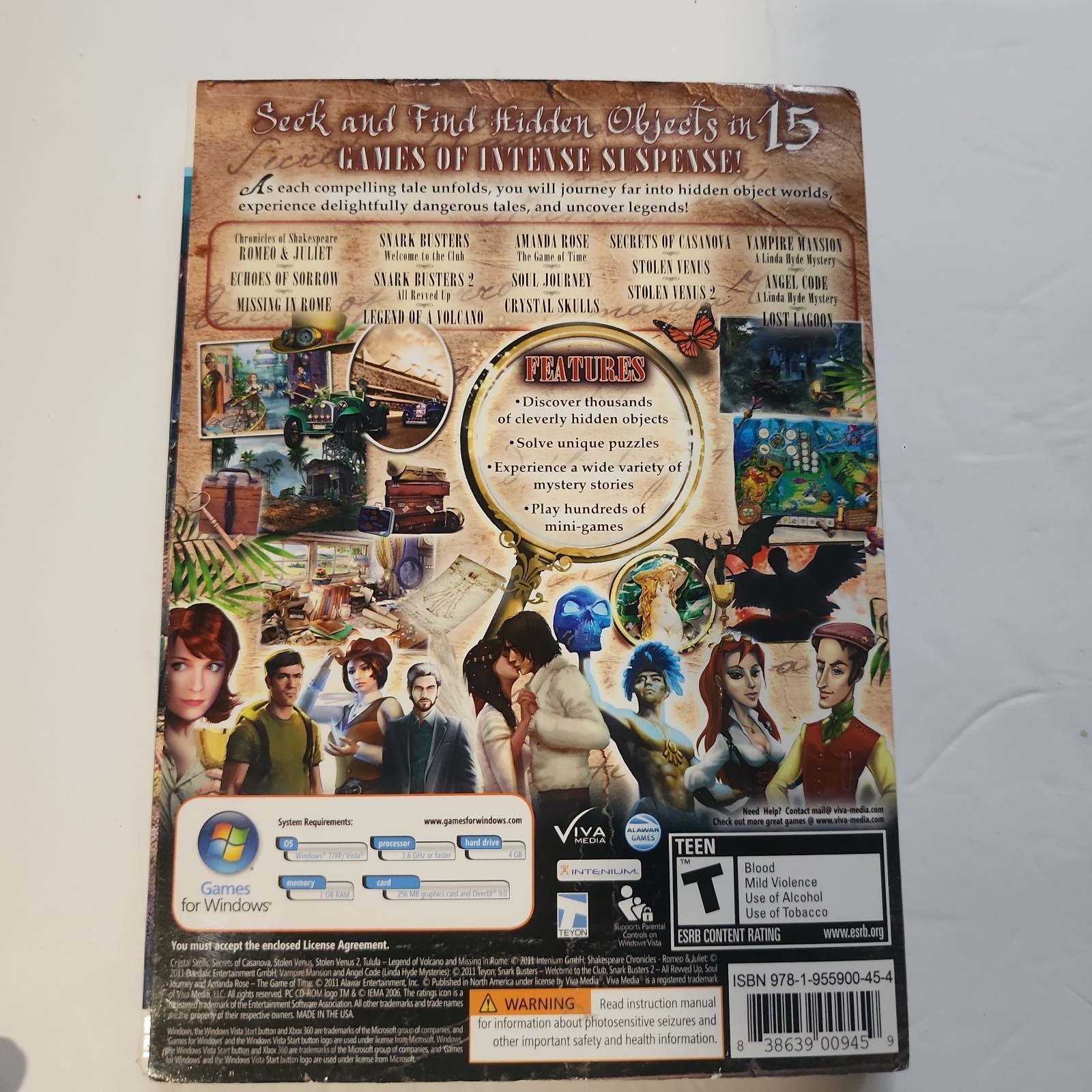 Mystery Masters: The Secret Stories Collection (PC) – 15 Games