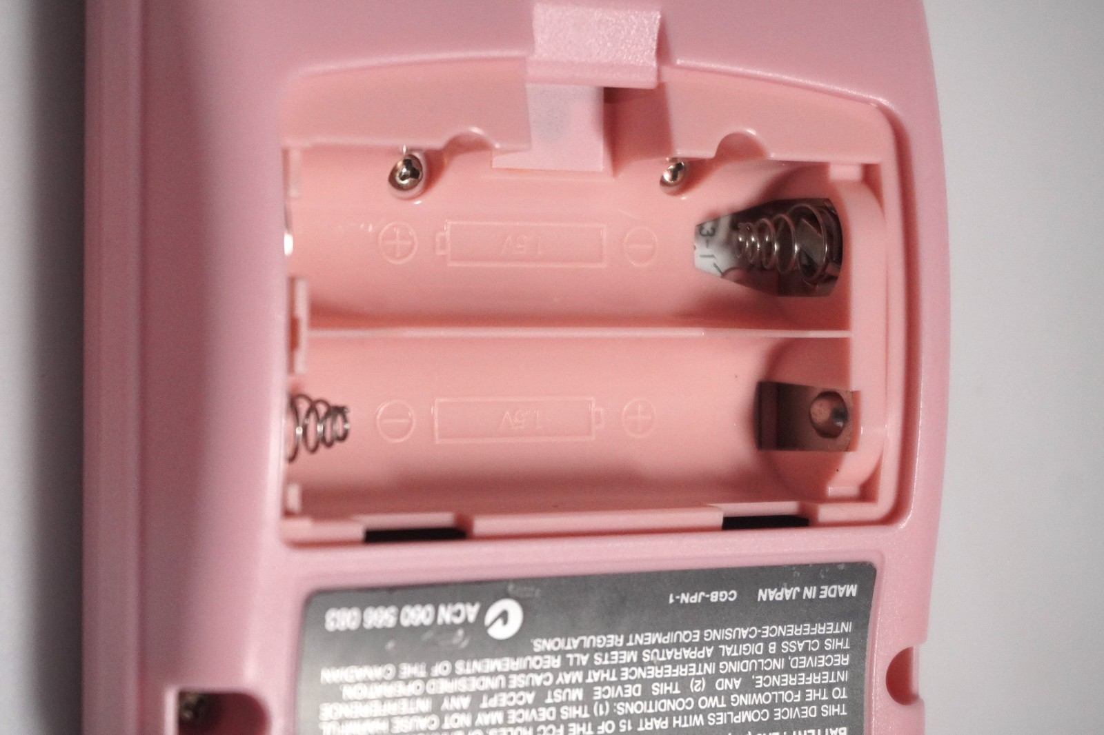 Game Boy Color Hello Kitty Pink Limited console Gameboy system US Seller Excell