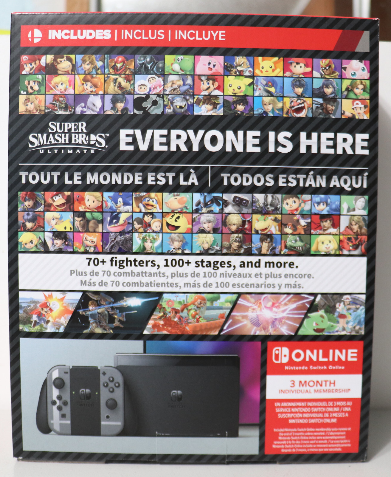 Nintendo Switch OLED Super Smash Bros. Ultimate Console Bundle Limited Edition