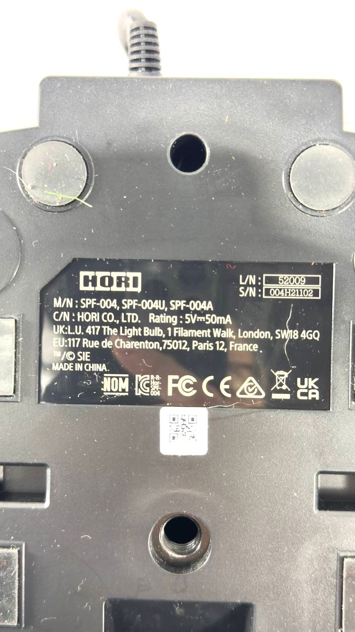 Hori Racing Wheel Apex for PS5/PS4/PC SPF-004U Authentic Feel Easily Adjustable
