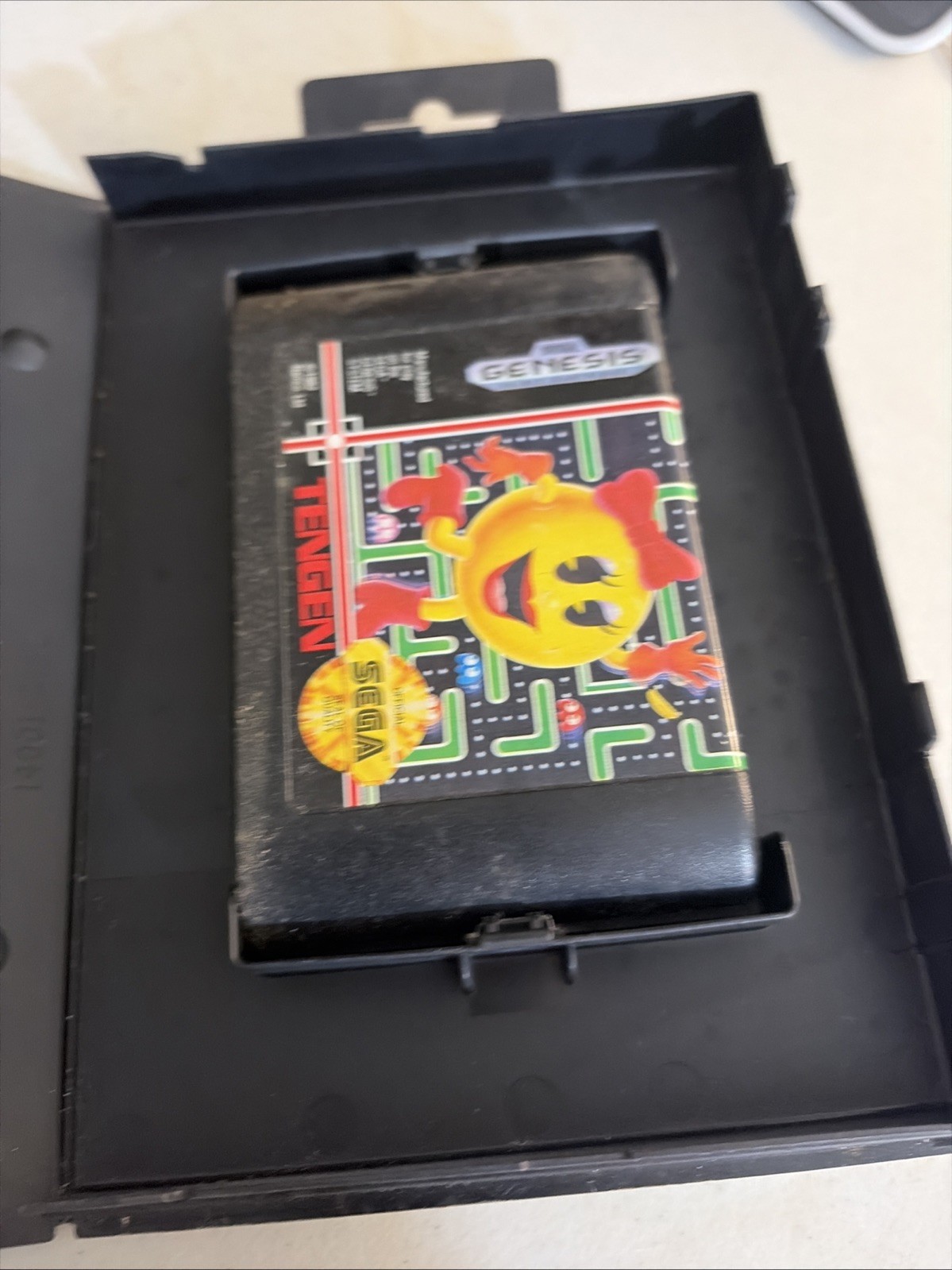 Ms. Pac-Man Sega Genesis. CIB