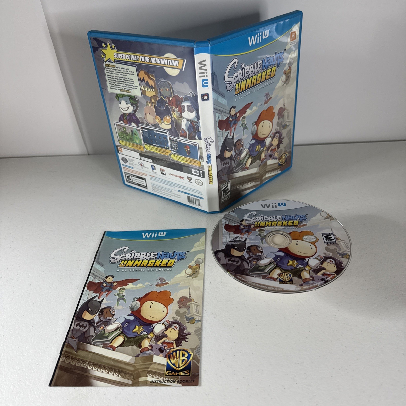 Scribblenauts Unmasked: A DC Comics Adventure (Wii U) – Free Shipping