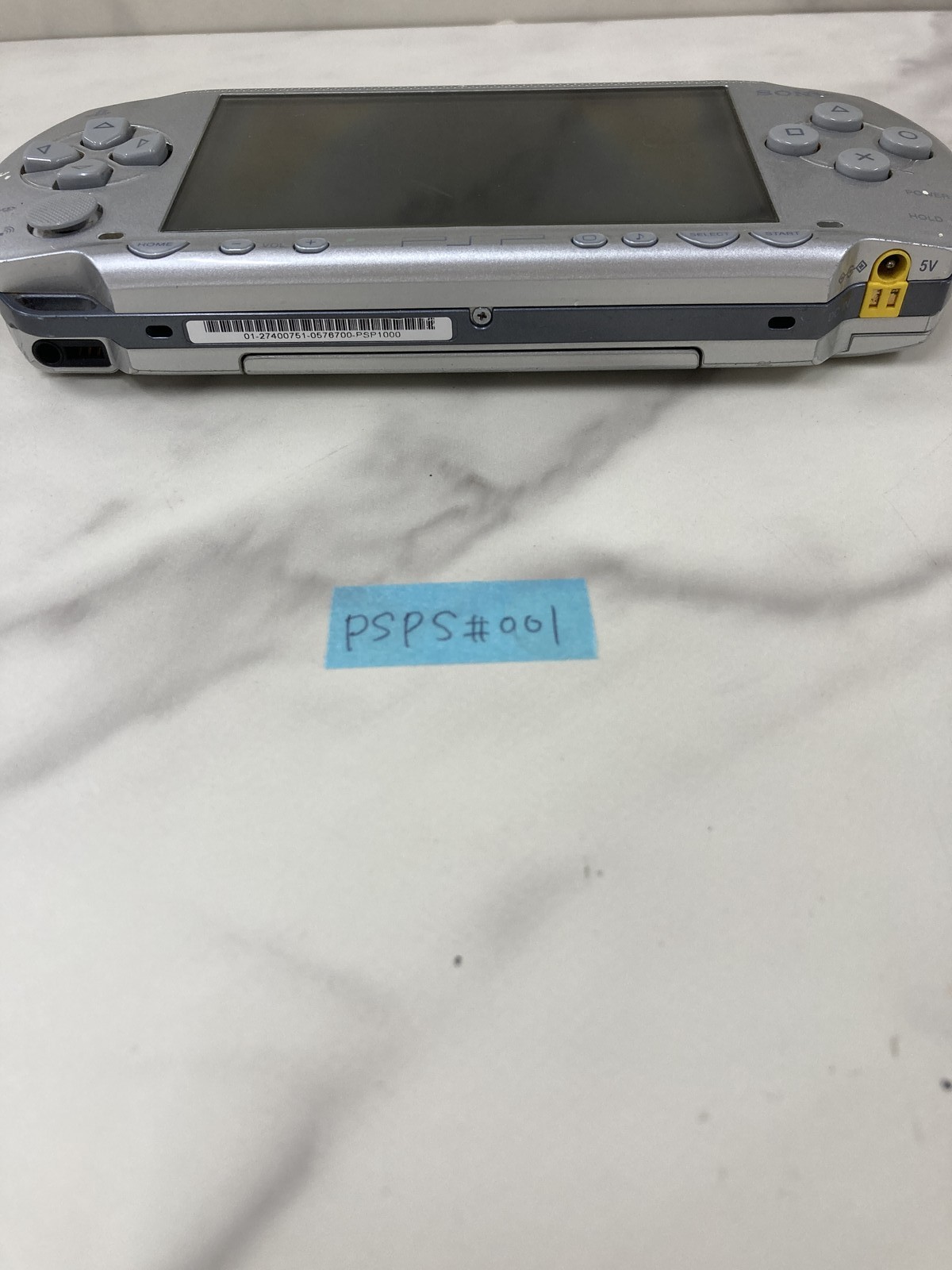 Used Silver PSP-1000 Console only | Tested | US Shipping | PSPS#001
