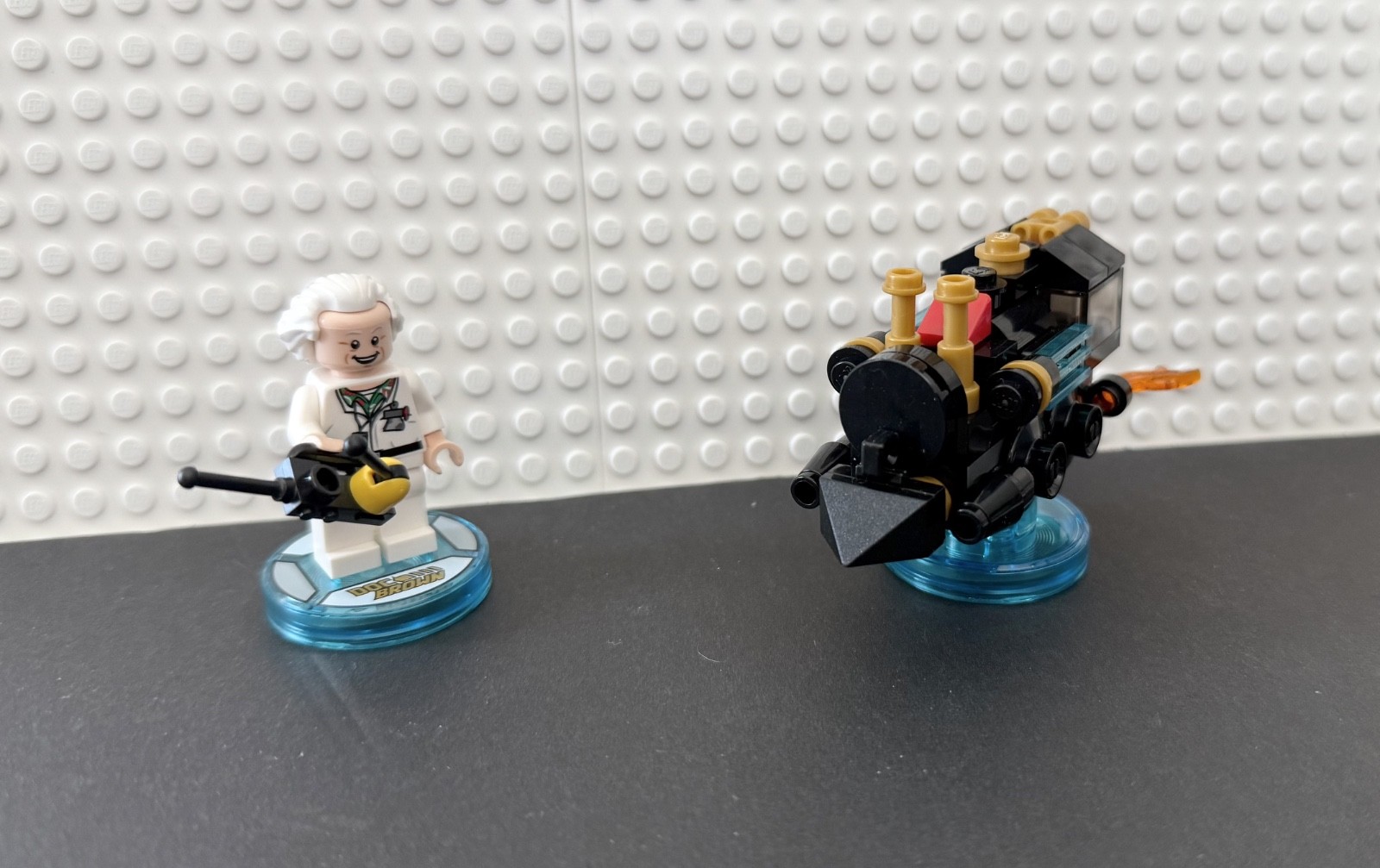 Lego Dimensions Back to The Future Doc Brown Fun Pack 71230 Fully Complete