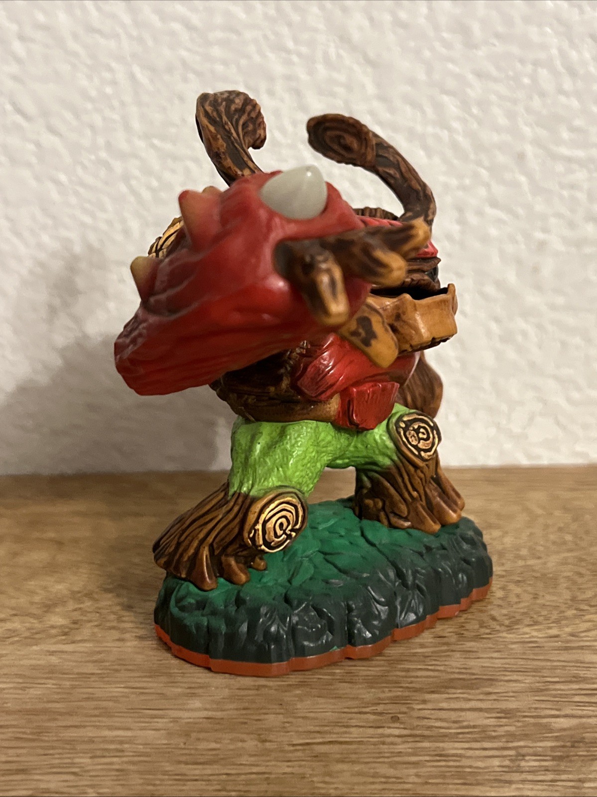 Skylanders Giants Gnarly Tree Rex 4” Figure Orange PVC ACTIVISION