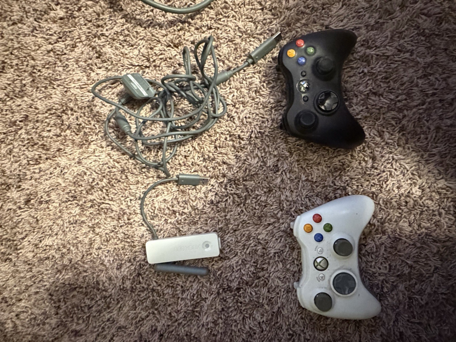 Microsoft Xbox 360 120GB Black Home Console with Controllers & Wi-Fi Capability