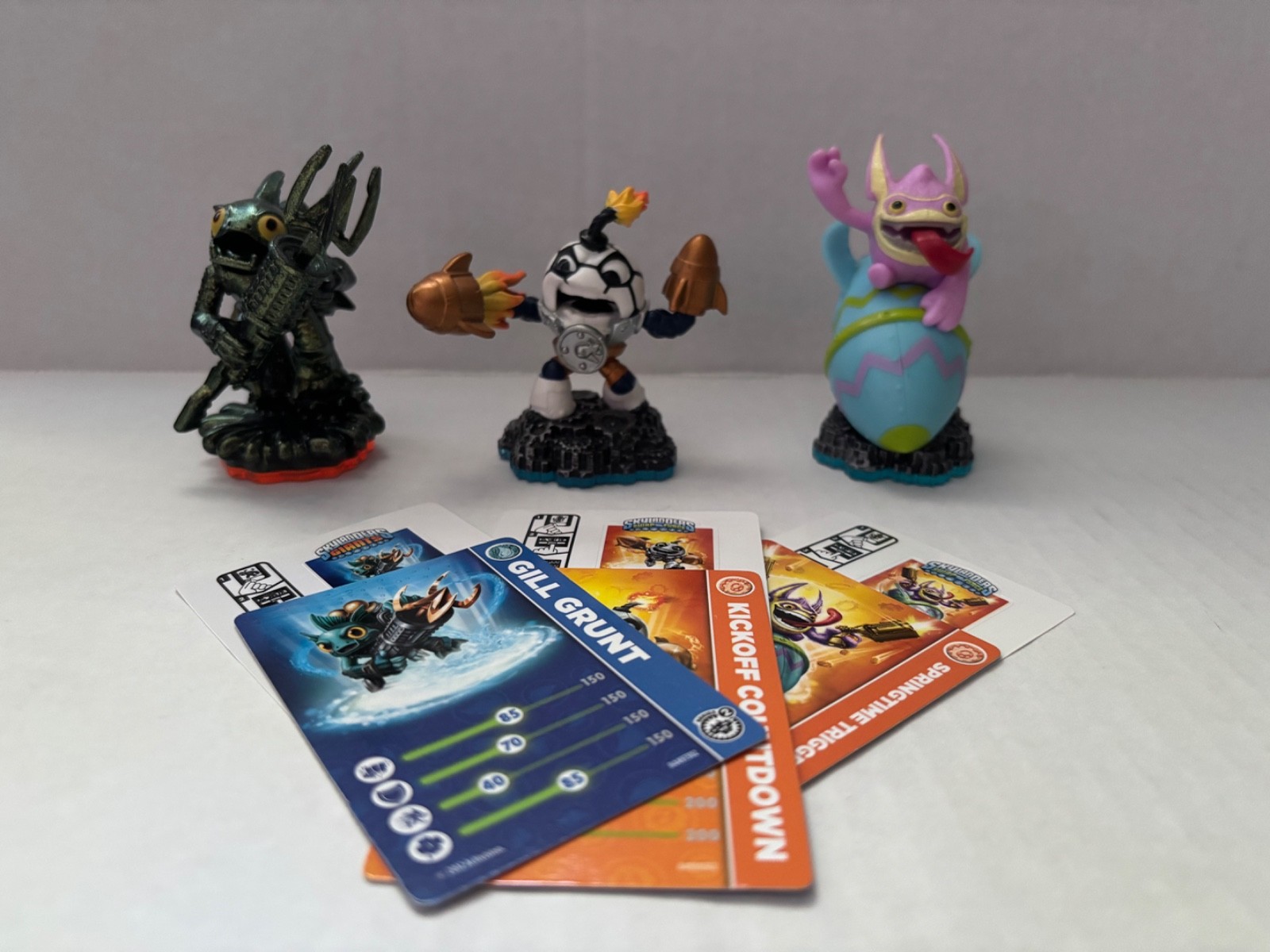 Skylanders Limited Edition Lot 3 | Trigger Happy + Gill Grunt + Countdown