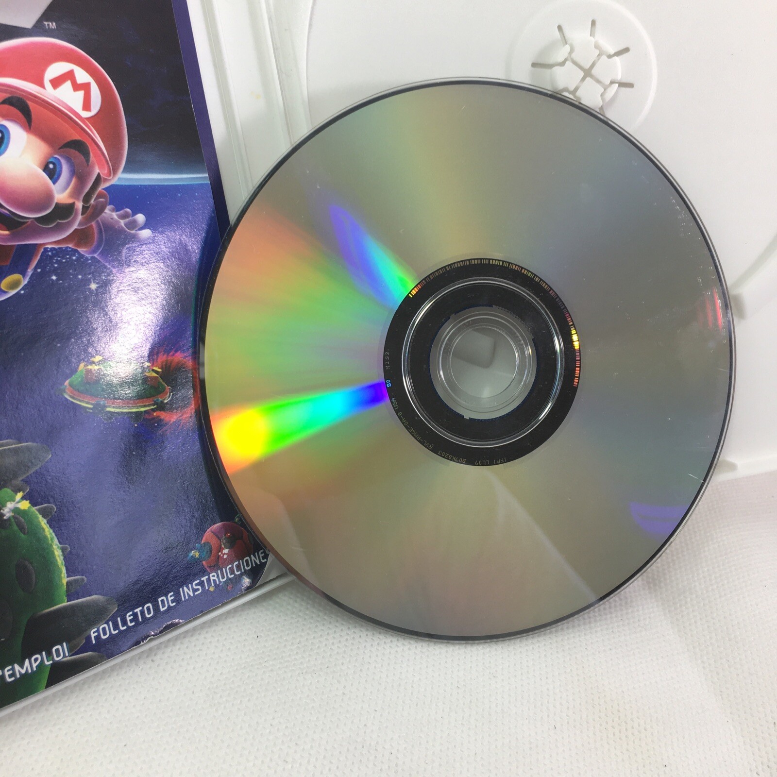 Super Mario Galaxy (Nintendo Wii, 2007) Complete With Manual