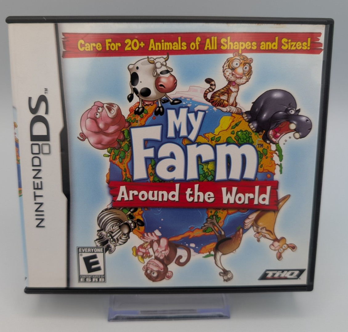 My Farm Around the World (Nintendo DS, 2009) – CIB Complete – Tested
