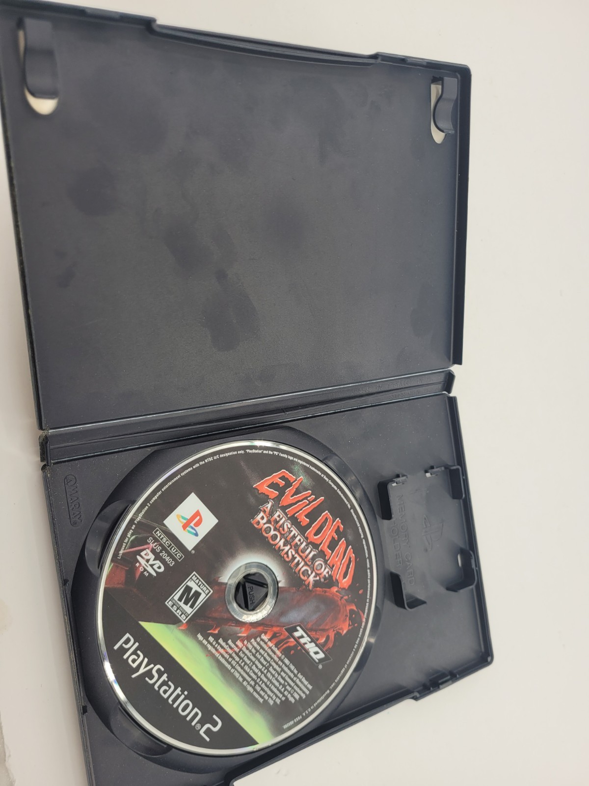 Evil Dead: A Fistful of Boomstick (Sony PlayStation 2, 2003) Blockbuster Rental