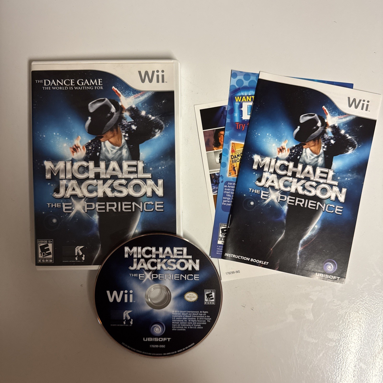 Michael Jackson: The Experience (Nintendo Wii, 2010) Complete CIB -Tested- Nice
