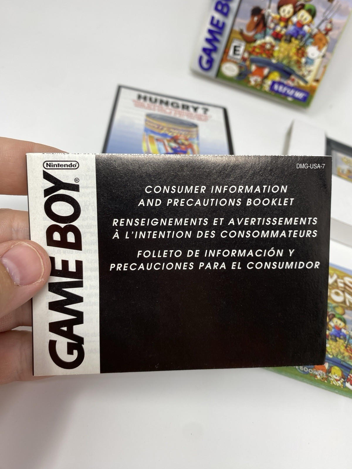 Harvest Moon 1 GBC Nintendo Gameboy Color Complete CIB Authentic Reg Card
