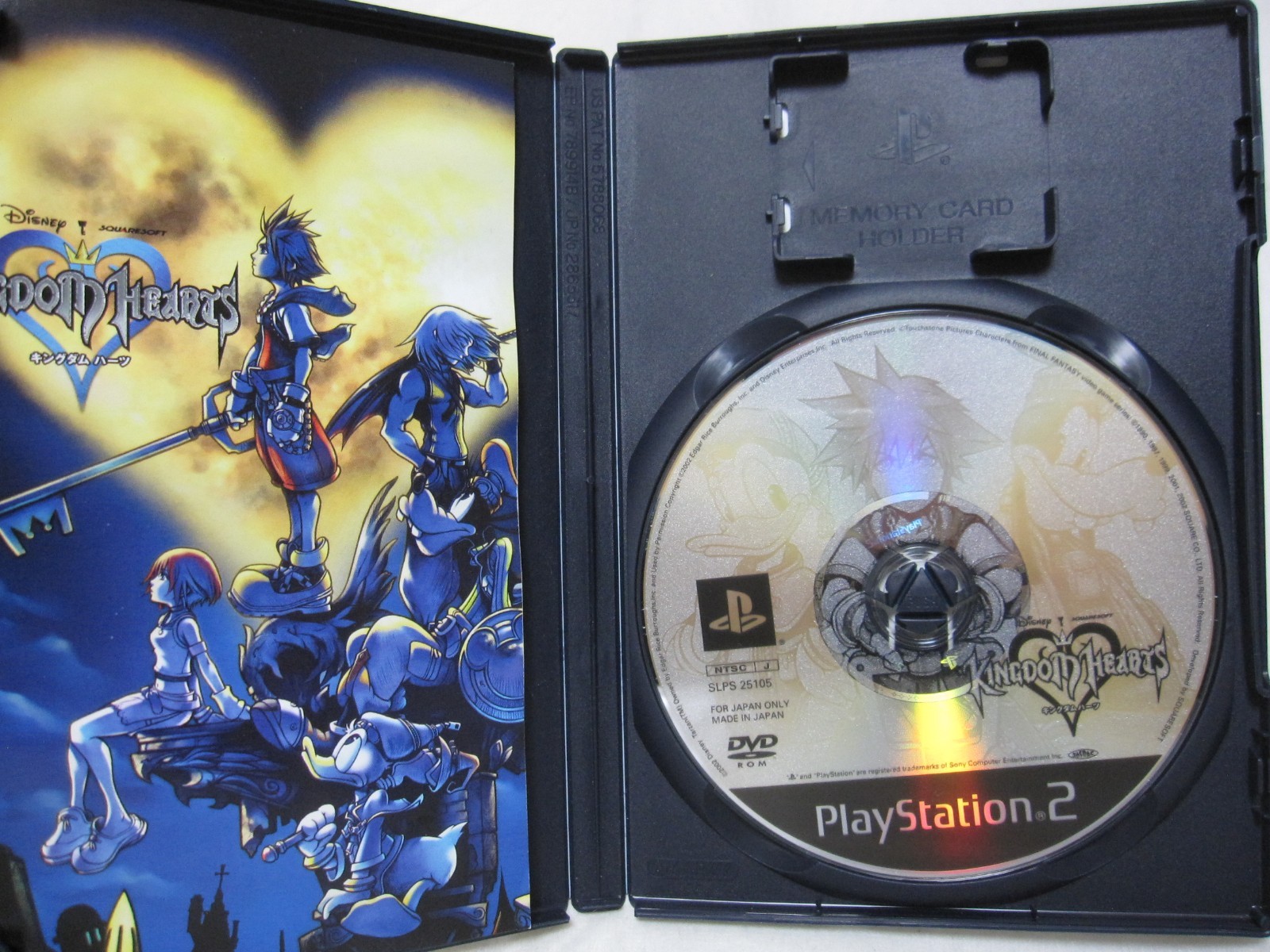 USED PlayStation 2 PS2 Kingdom Hearts 1 + 2 Final Mix + 2 Set Japanese Version