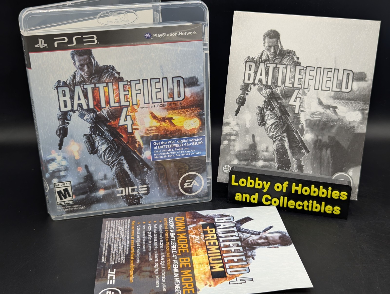 Battlefield 4 ( Sony PlayStation 3 ) CIB – Mint Disc – Pristine – Tested