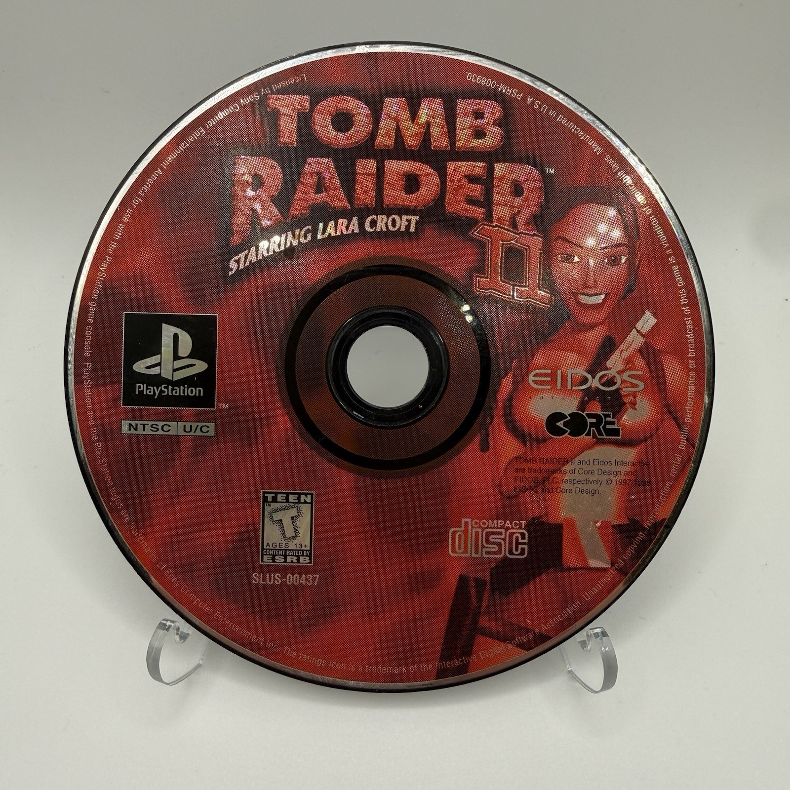 Tomb Raider II (PS1, 1997) Disc Only Tested Working – Resurfaced