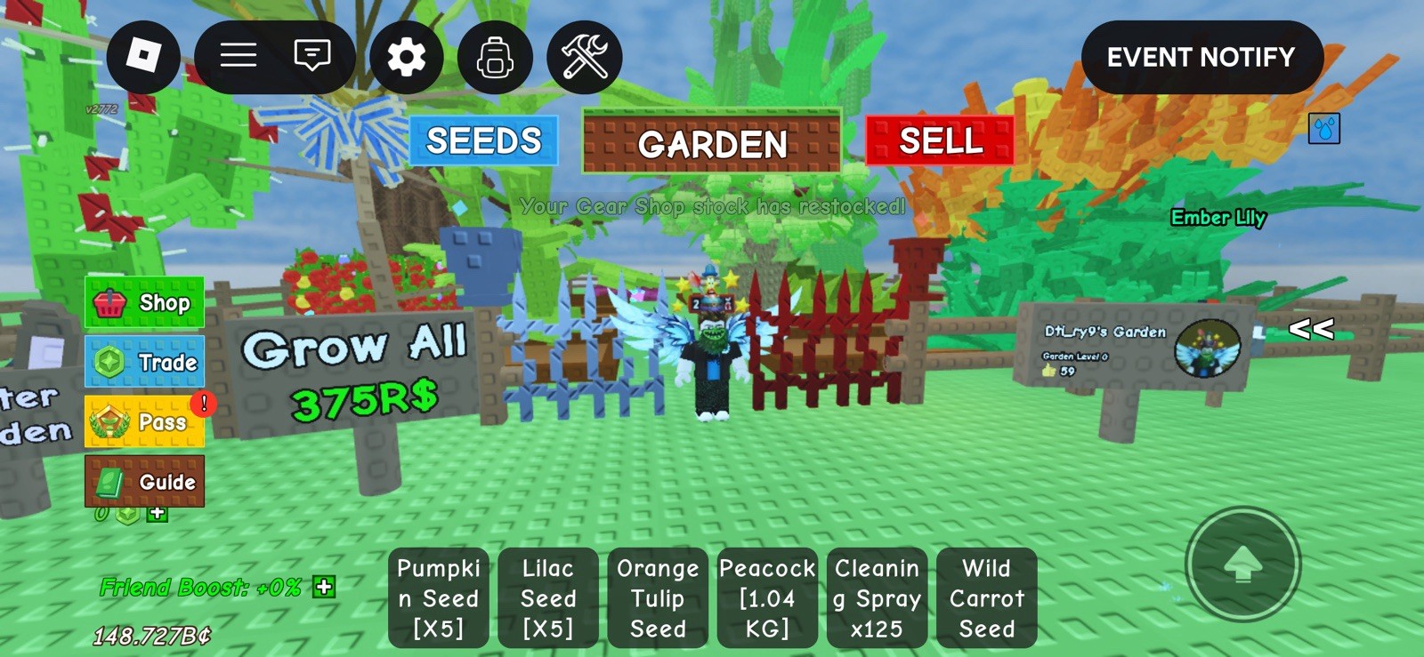 Sab admin panel, witches, broom, angel wings gag legacy sunflower dragon pepper