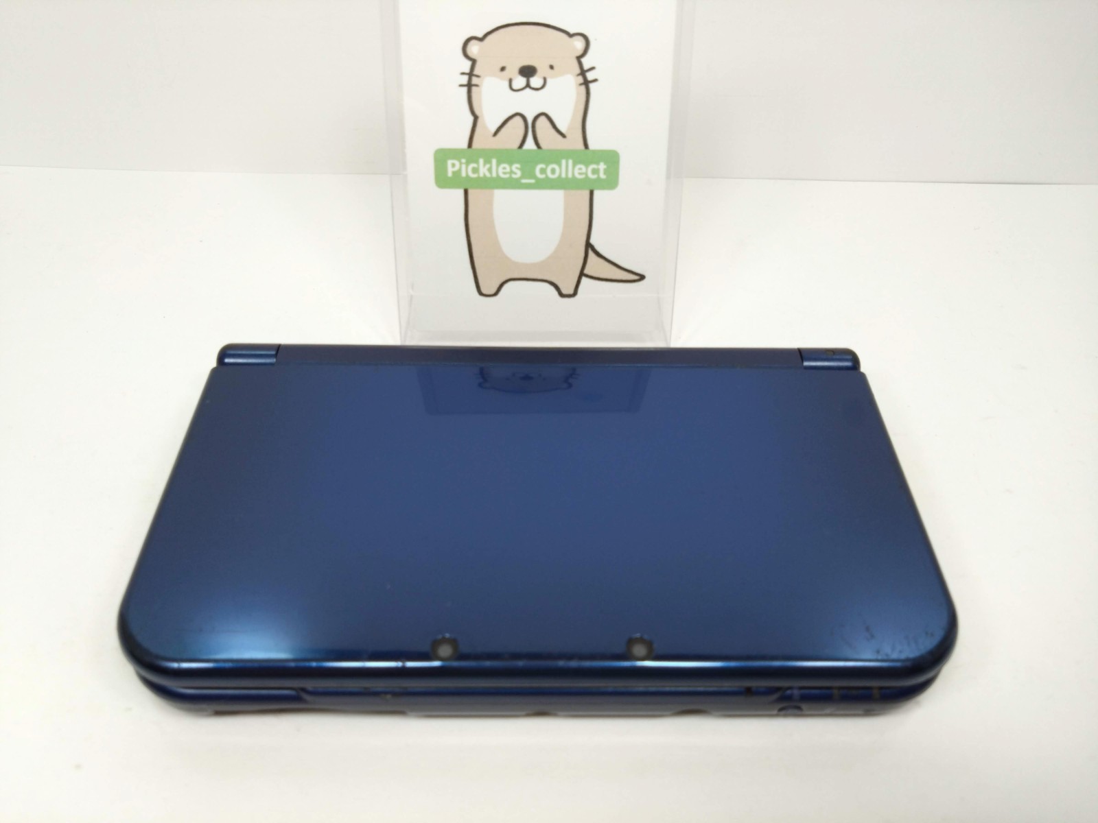 Nintendo New 3DS LL XL Metallic Blue RED-001 w/Stylus 4GB Japanese Tested 0511E