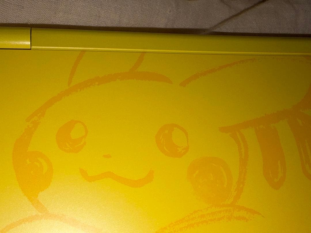 3DS/2DS/DS New Nintendo 3Dsll Pikachu Yellow Pokemon With Box, Main Unit, Japan
