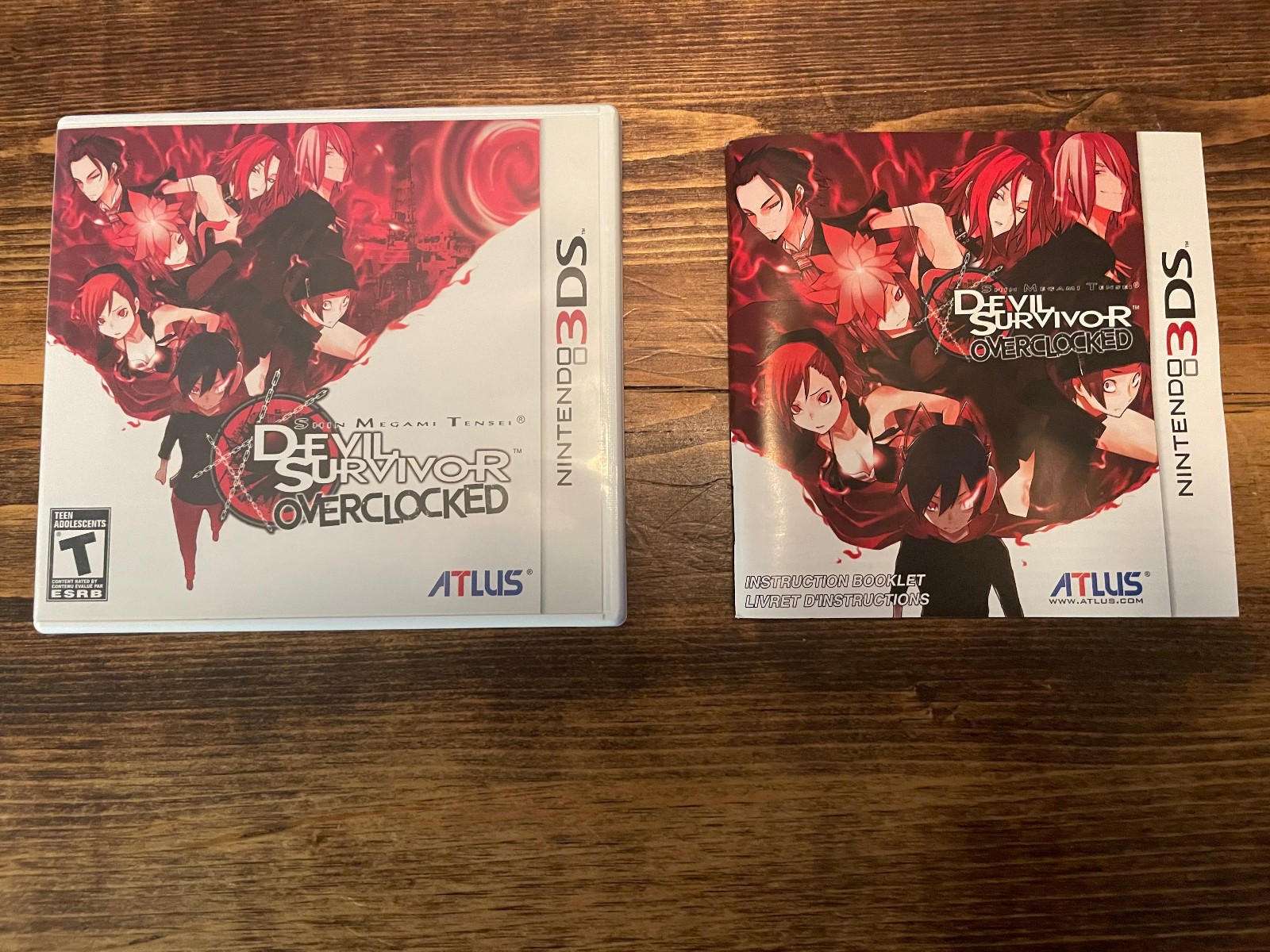 Shin Megami Tensei: Devil Survivor Overclocked In Case Authentic and Tested