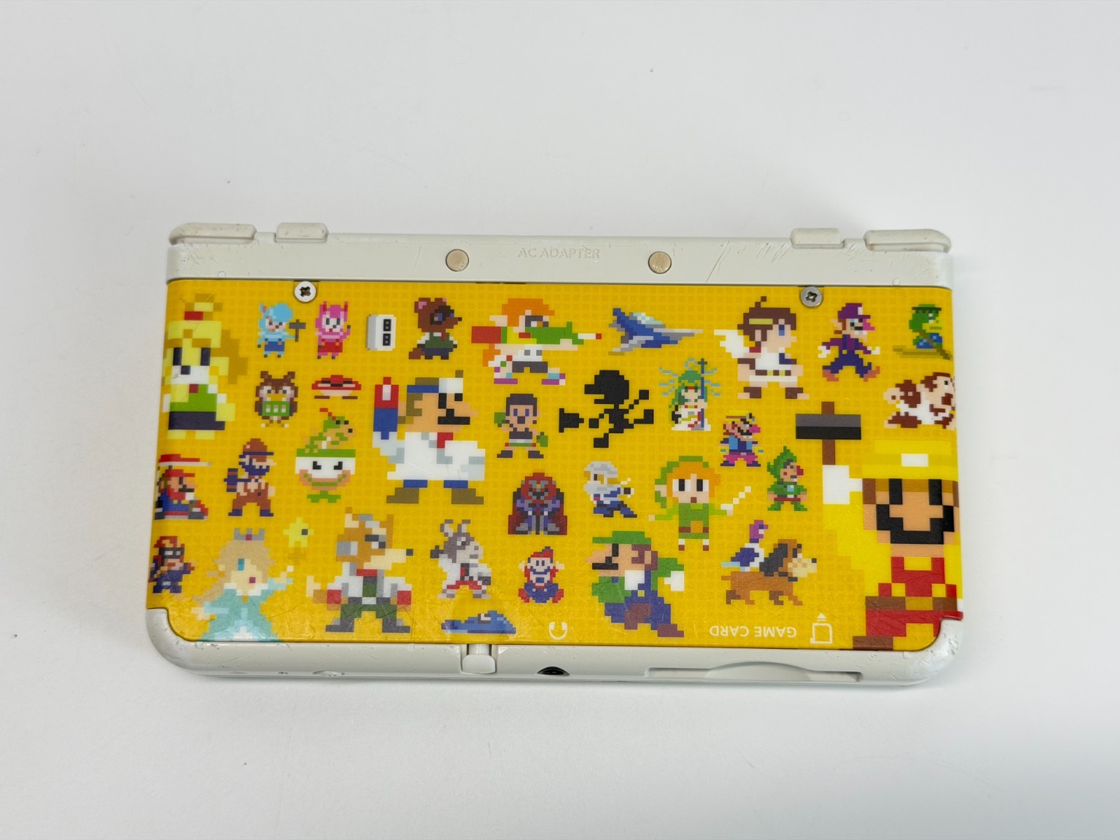 New Nintendo 3DS Handheld System Mario Edition Bundle w/Mario Bros 2 & Maker