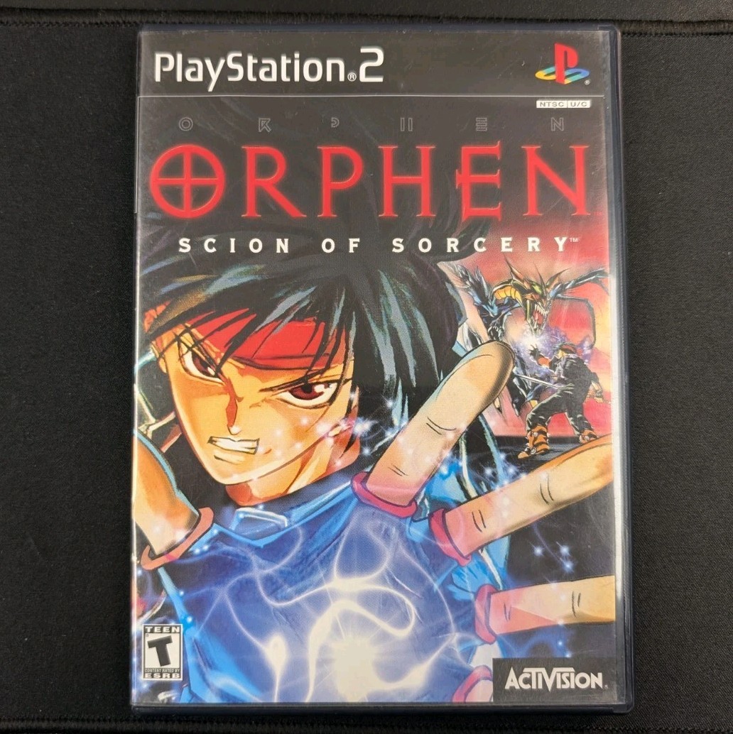 Orphen: Scion of Sorcery (PS2, 2000) Complete | Tested | Authentic