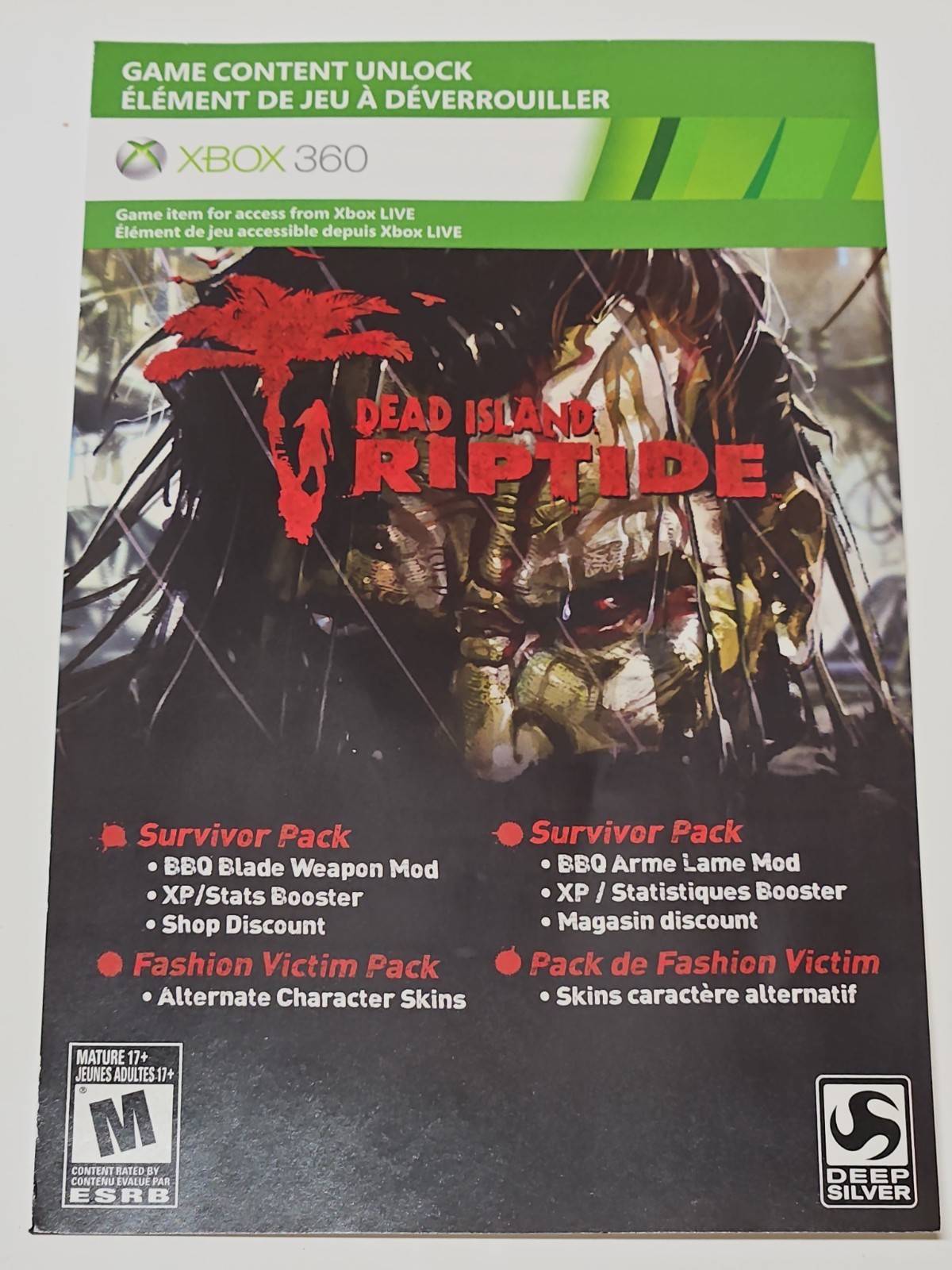 Dead Island: Riptide — Special Edition (Microsoft Xbox 360, 2013) Complete