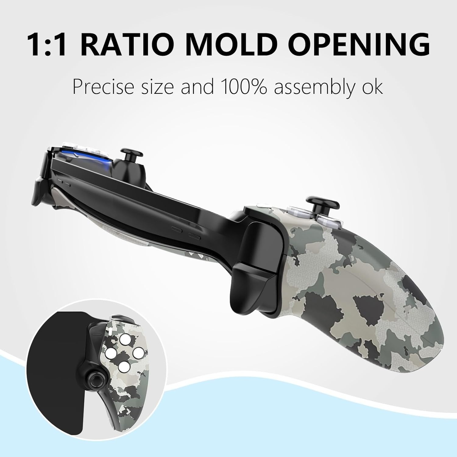 PlayStation Portal Hard Shell Case Camo Protective Cover w/ Kickstand NEW