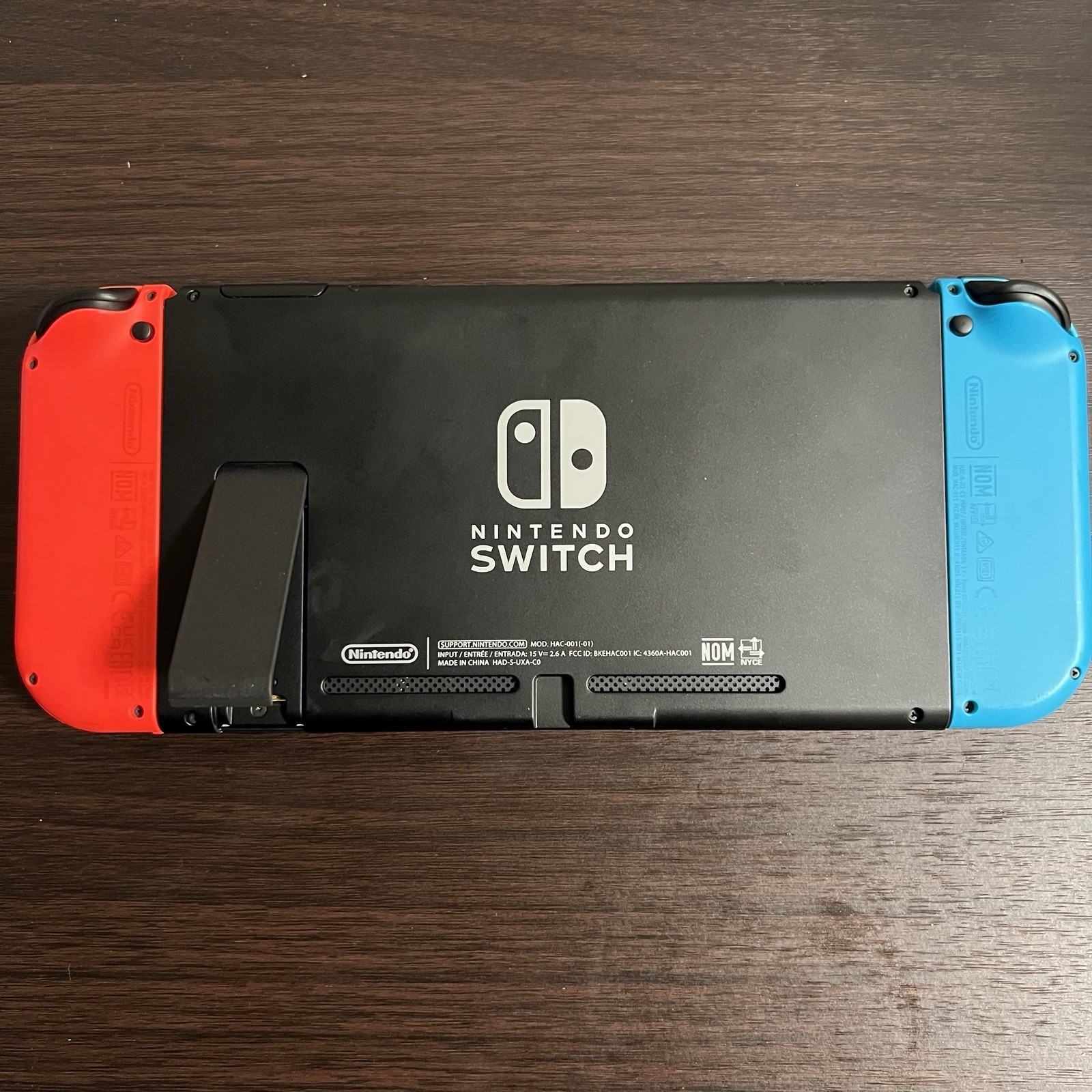 Nintendo Switch HAC-001 Original Red And Blue Console Only