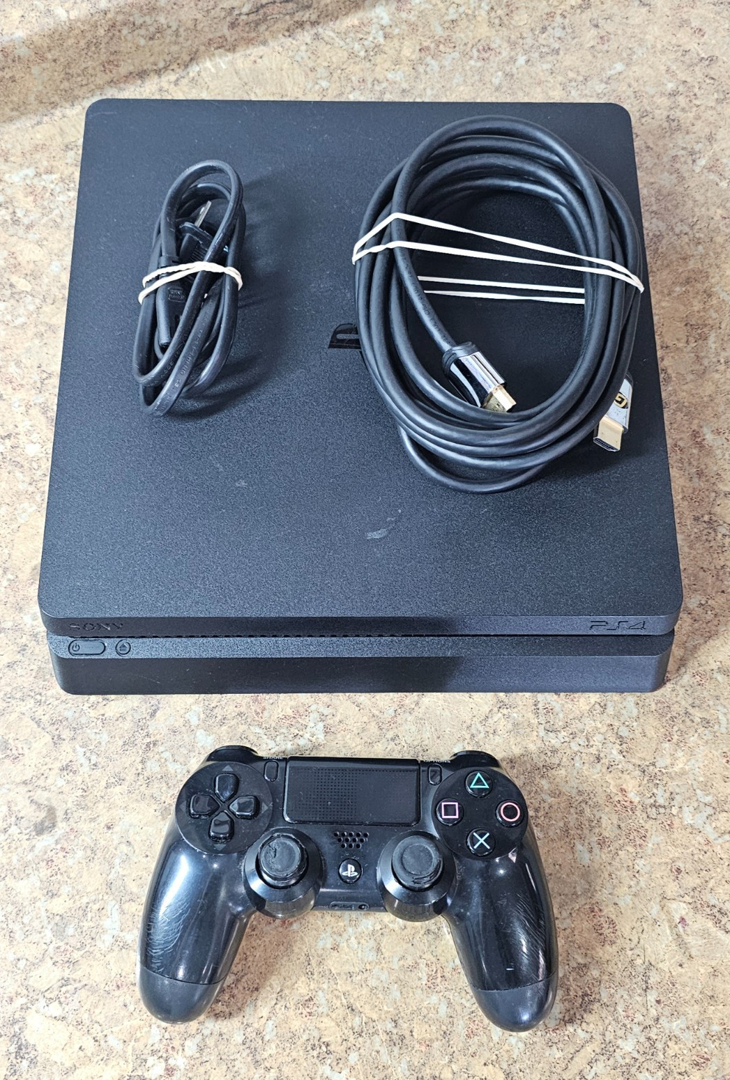 Sony PlayStation 4 PS4 Slim 1TB Console CUH-2115B Pre-owned Tested Works