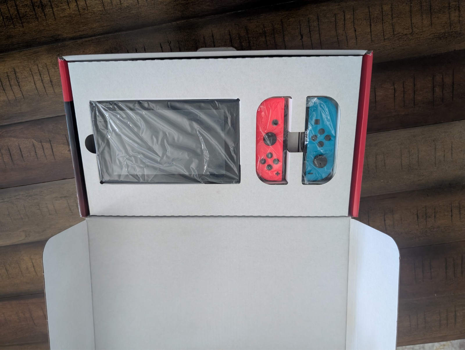Nintendo Switch HAC-001(-01) Handheld Console – 32GB – Neon Blue/Red Joy-Con…