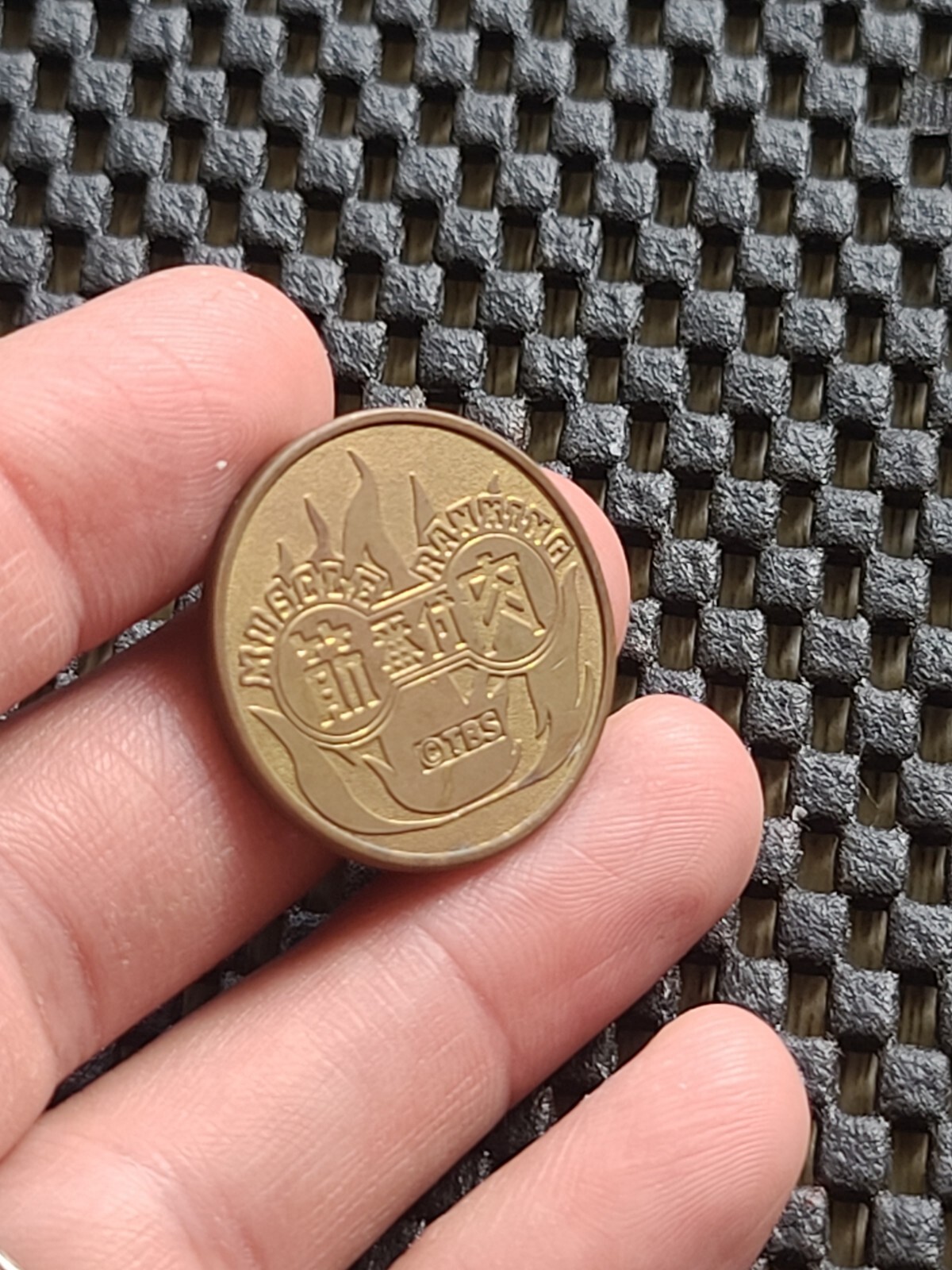 Konami Arcade coin token medal Muscle Ranking rare promo Baseball GBA retro SNES