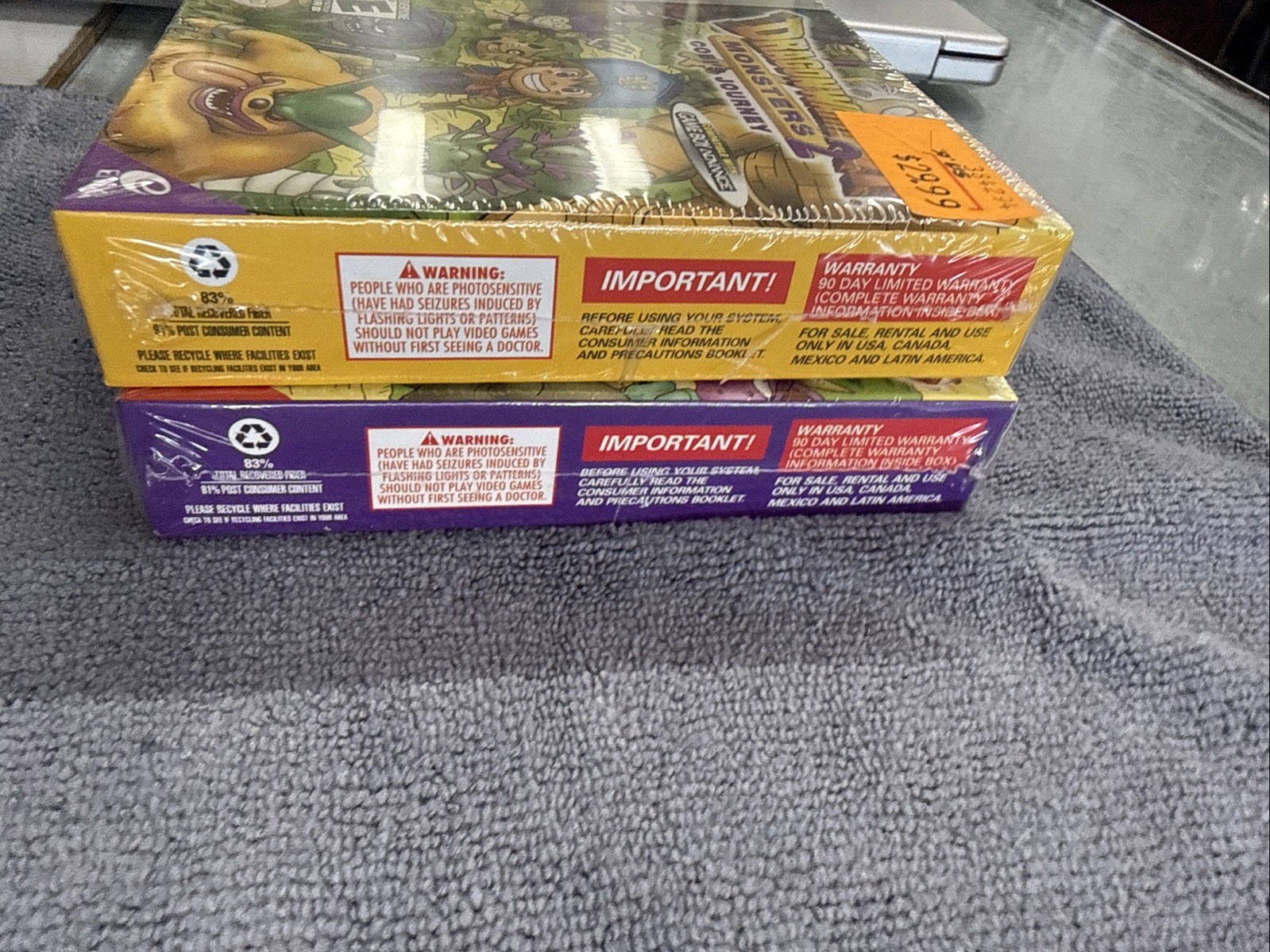 Dragon Warrior Monsters 2: Cobi’s & Tara’s Journey Game Boy Color New Bundle