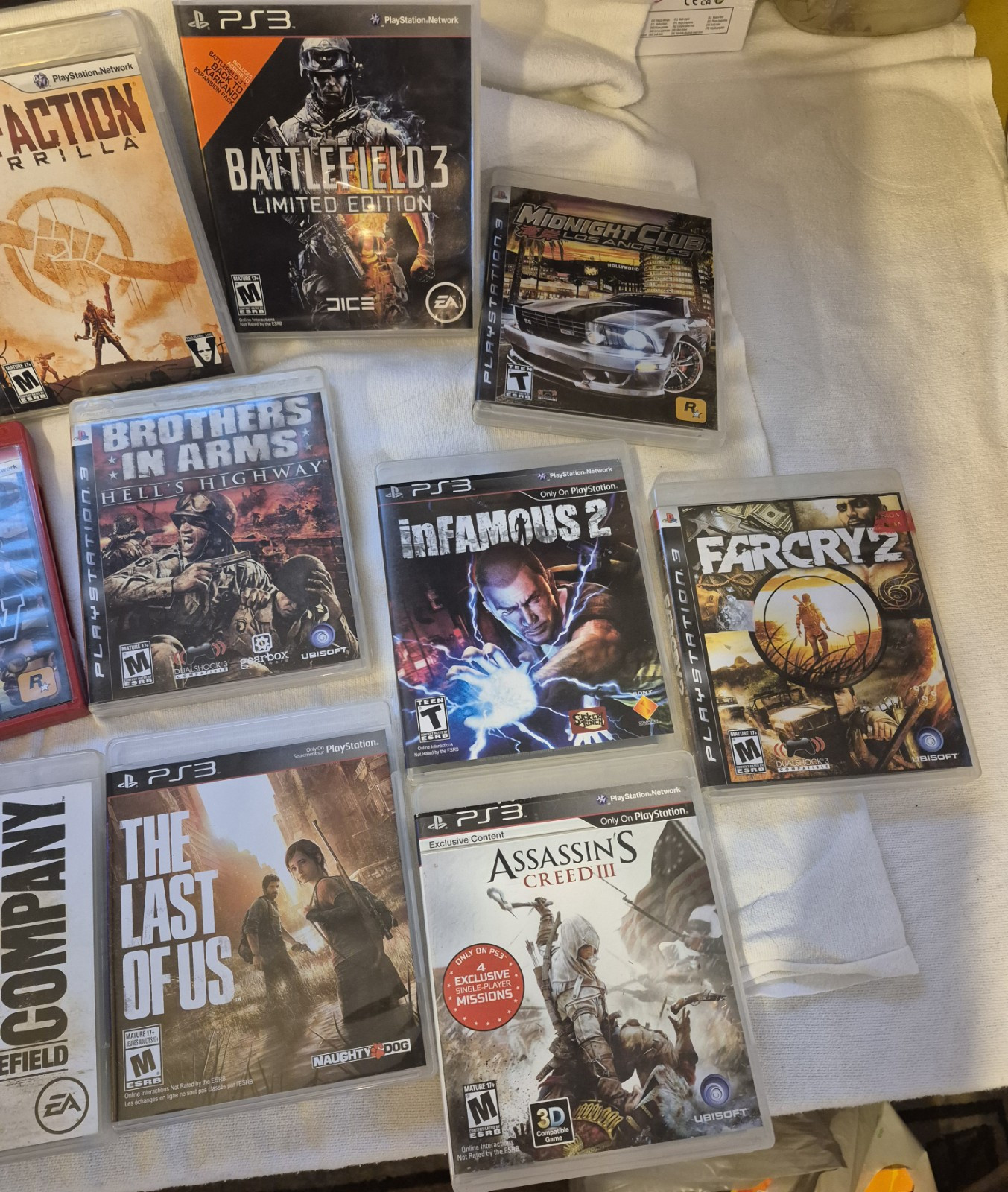 PS3 GAMES – Lot Of 30 Adult Owned Various Genres See list in description!