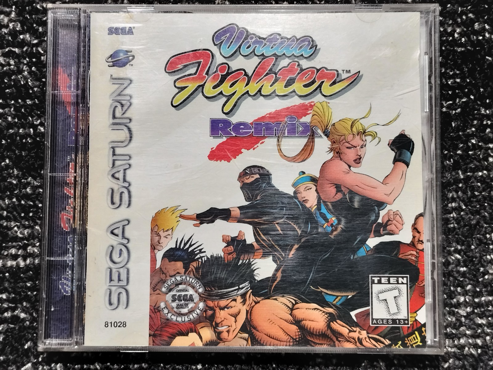 Virtua Fighter Remix (Sega Saturn) Complete CIB – Not for resale – small case