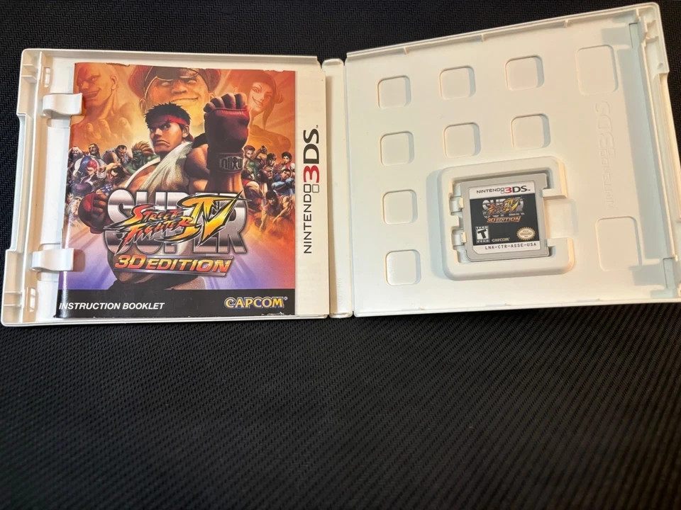Super Street Fighter IV 3D Edition Nintendo 3DS Conplete Tested Working 2011