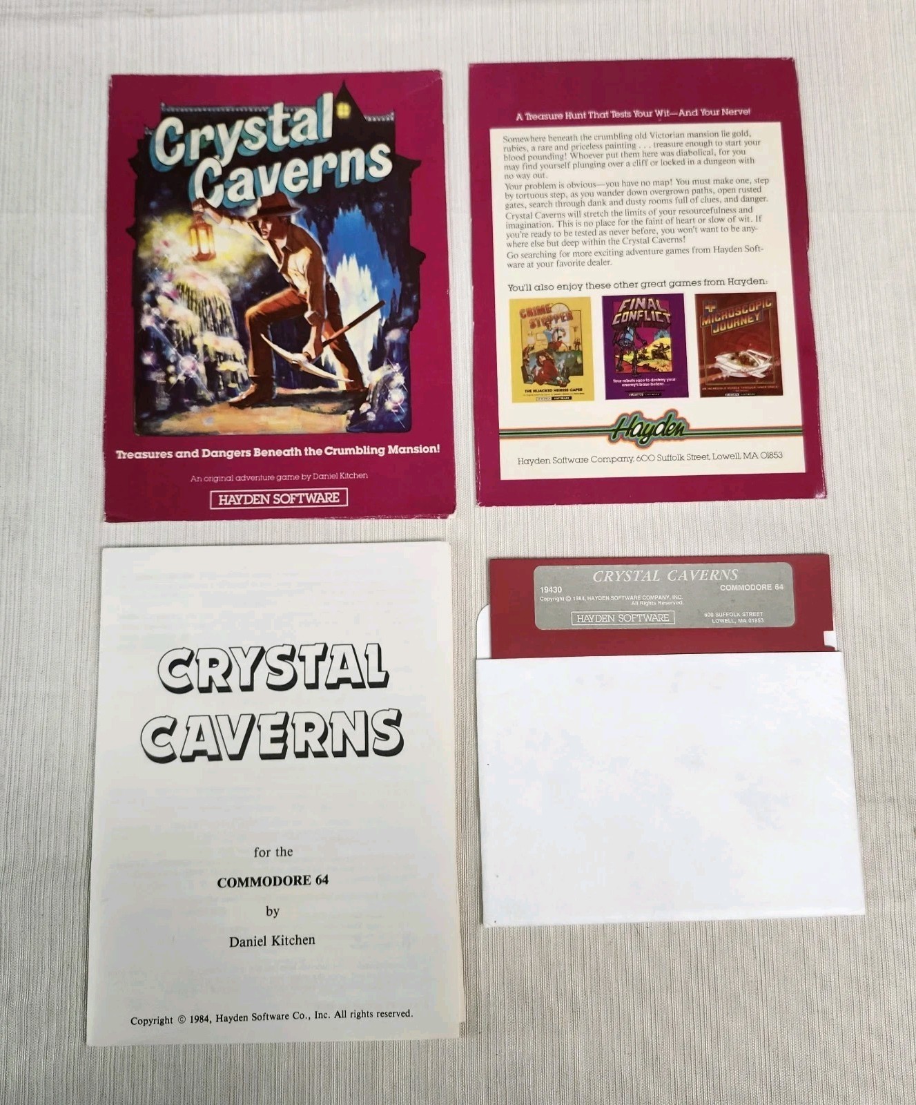 Commodore 64 Game Diskette Lot Of 18 Box Trimmed/Altered PLEASE SEE DESCRIPTION