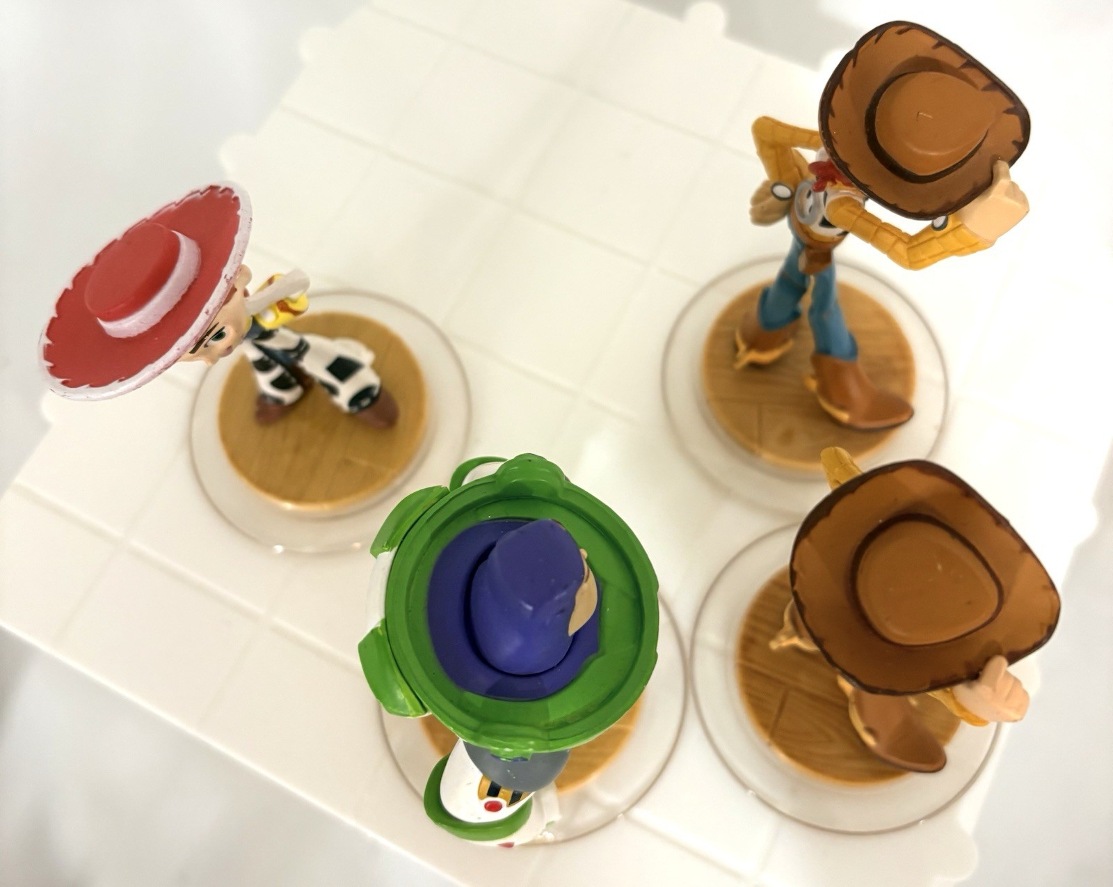 Disney Infinity Toy Story Figure Lot Buzz Lightyear Jessie Woody 4 pc
