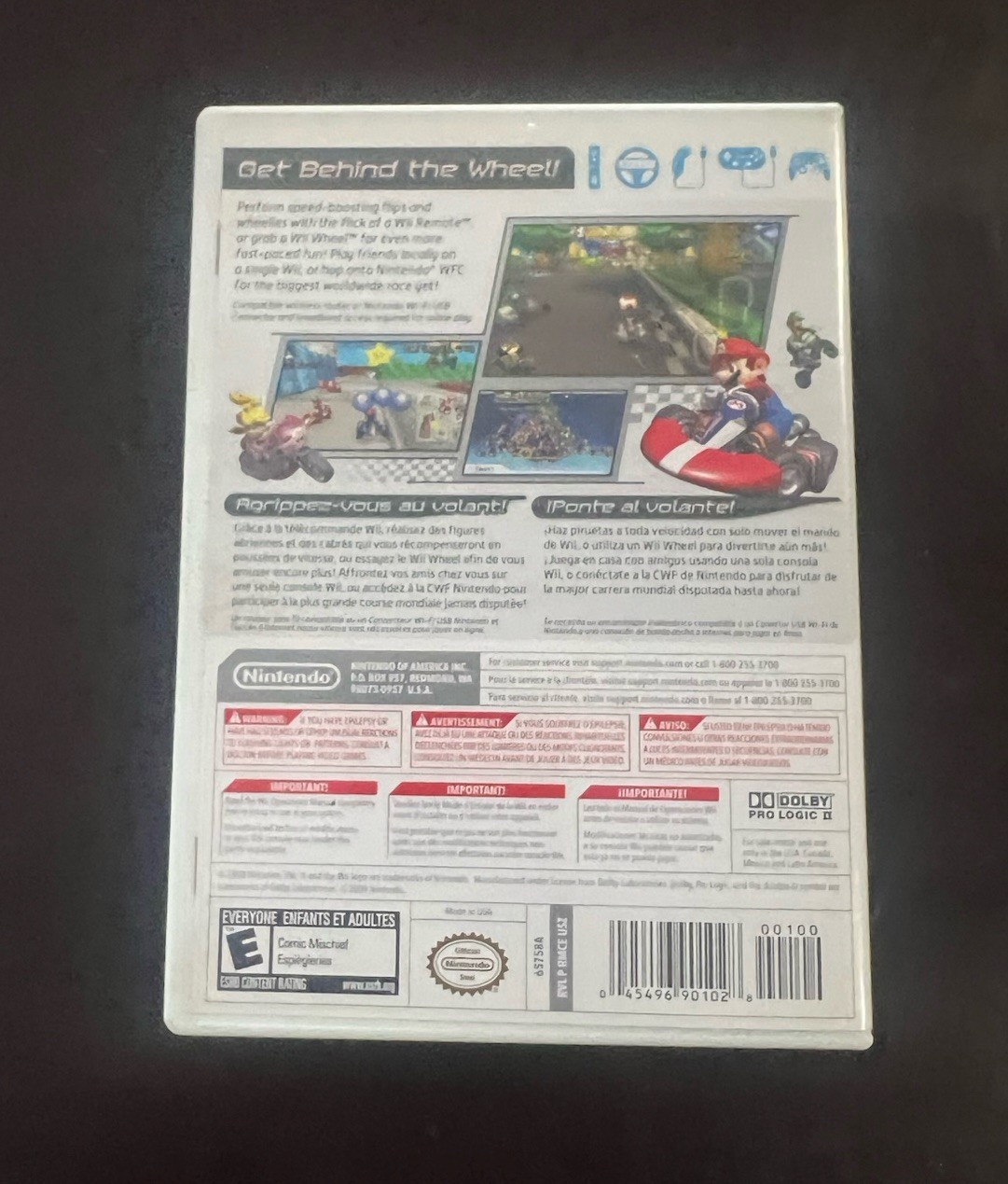 Mario Kart Wii (Nintendo Wii, 2008) CIB Complete Video Game Tested – Working