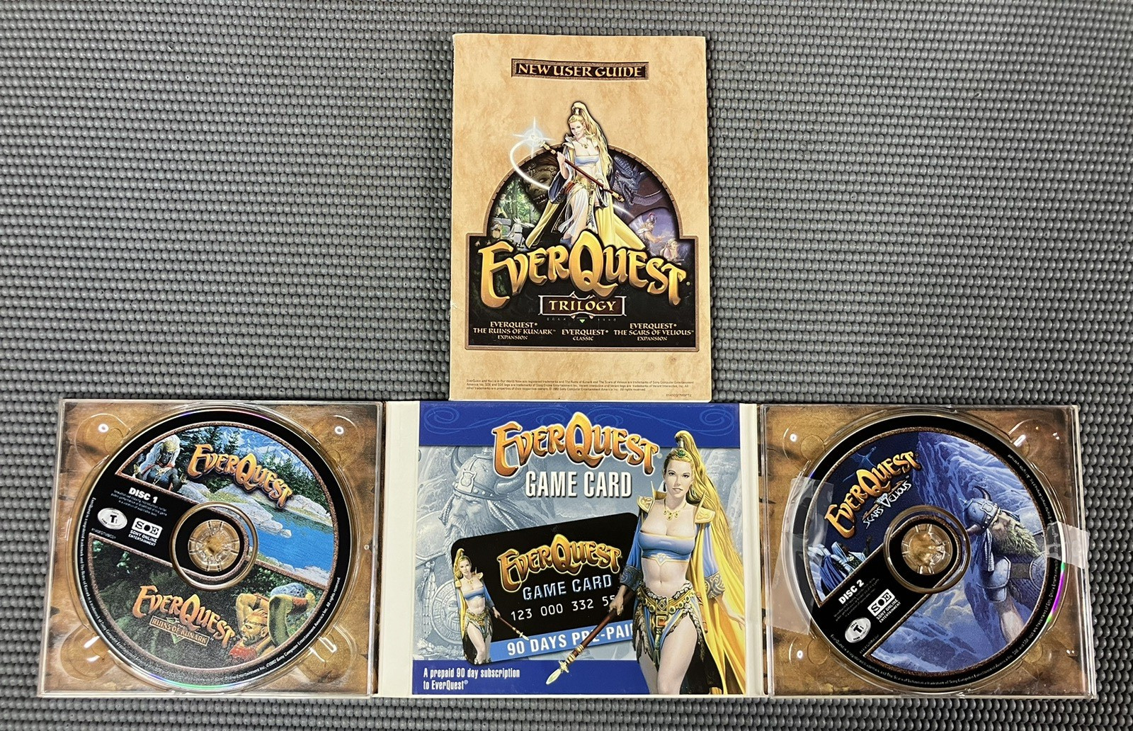 EverQuest PC Lot Trilogy, Planes Of Power, Shadows Of Luclin, EverQuest Platimum