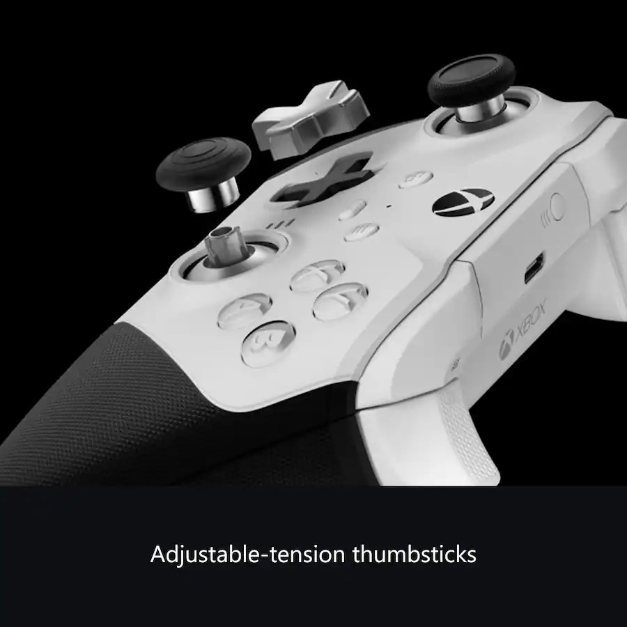 Microsoft Elite Series 2 Core Wireless Controller for Xbox PC Cloud – White