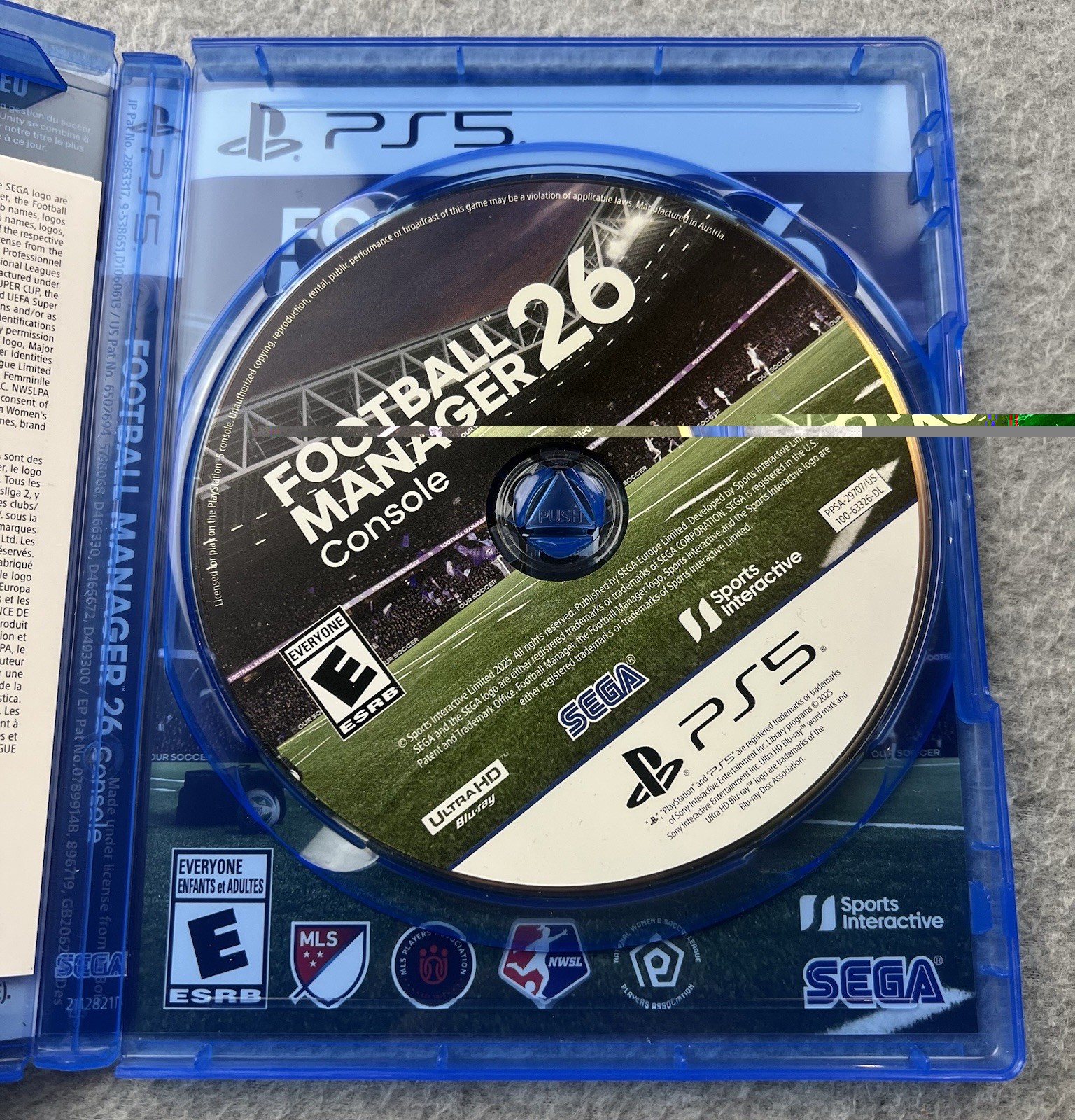 Football Manager 26 Console PS5 (New ,Unsealed)