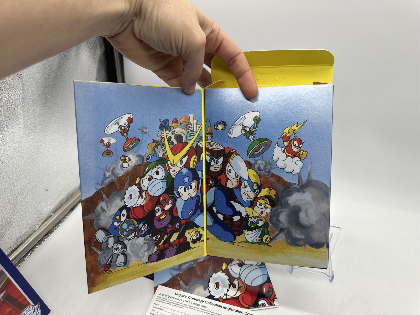 Mega Man 2 NES – 30th Anniversary iam8bit Blue Legacy Cartridge Collection