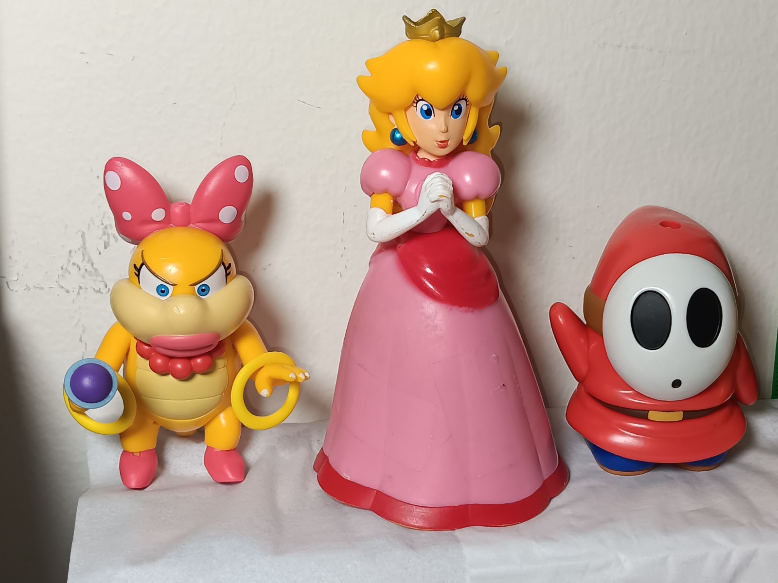 10 Pcs SUPER MARIO 4″ LOT Wendy Koopa Peach Boom Boom Purple Toad Dry Bones