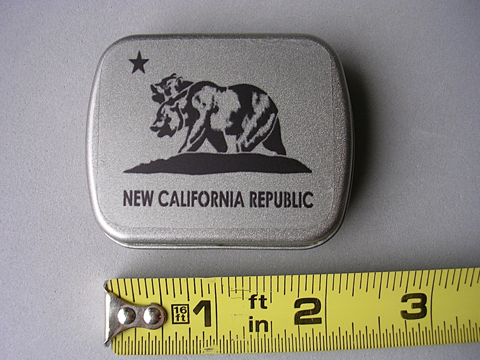 New Vegas NCR Dog tag in custom mini tin Cosplay Prop Gift