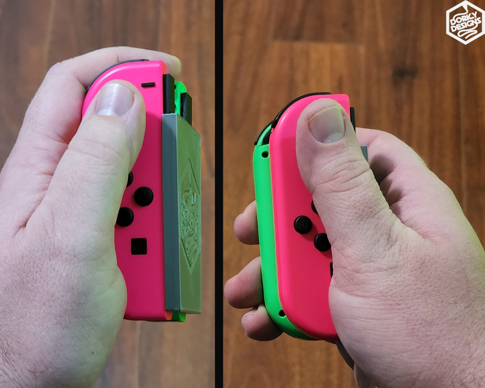 One-Handed Joycon Controller Grips Nintendo Switch Handicap/Disability Aid Easy