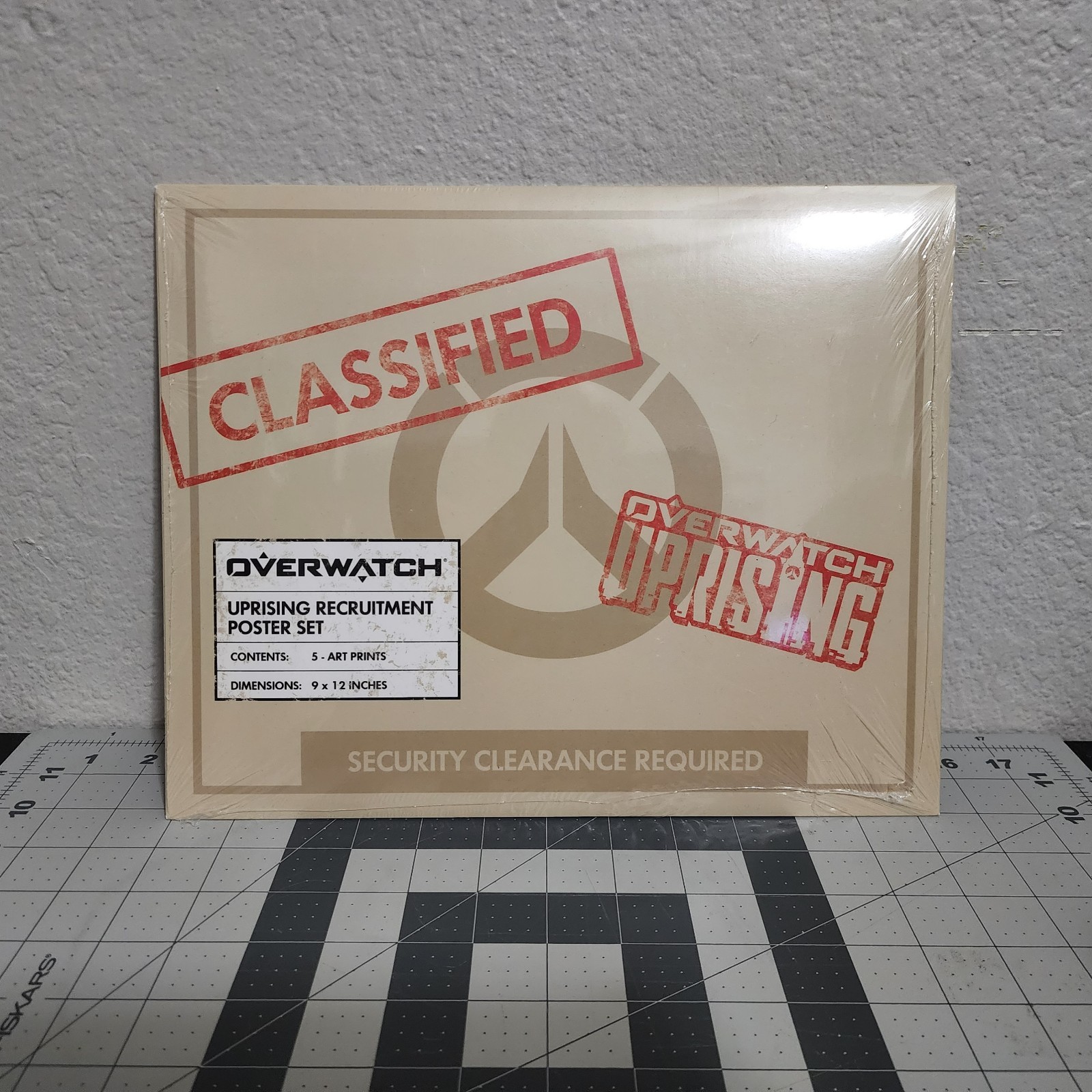 Sealed Overwatch Uprising Recruitment Poster / Print Set SDCC 2017 – Blizzard