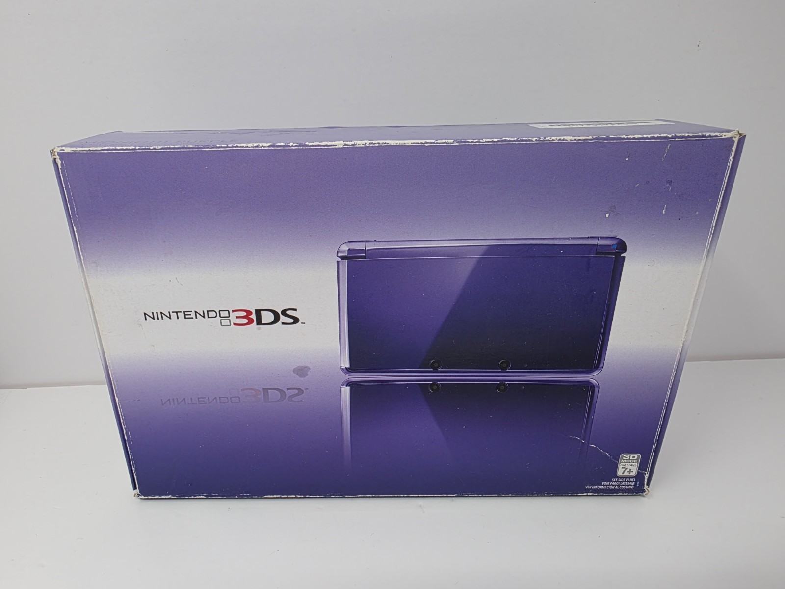 Nintendo 3DS Handheld Console Midnight Purple (Complete in Box Cib) * NTSC-USA