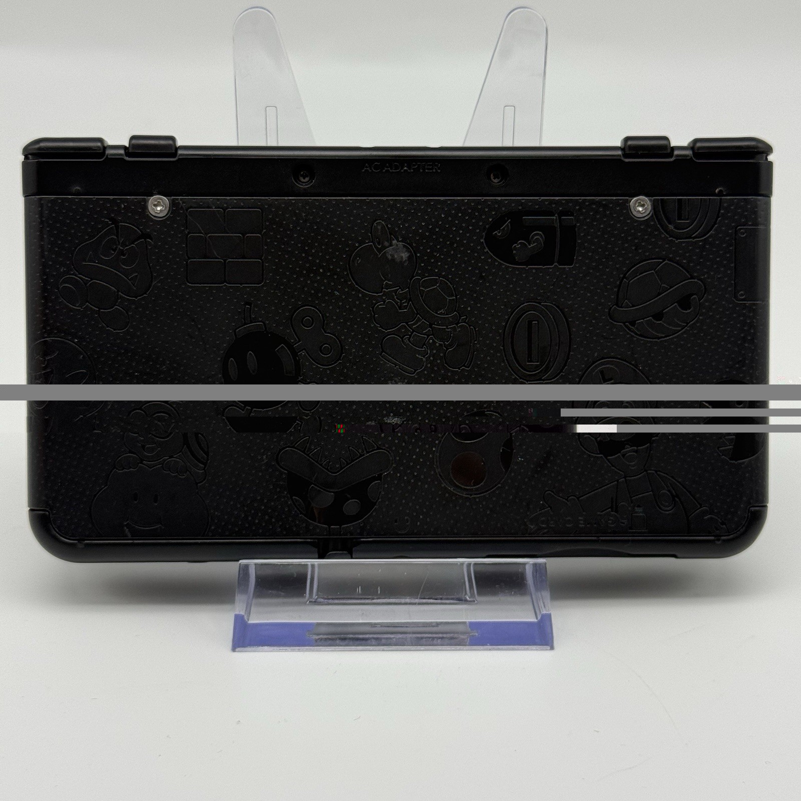 “new” Nintendo 3DS Super Mario Black Special Edition Console w/Charger – Tested
