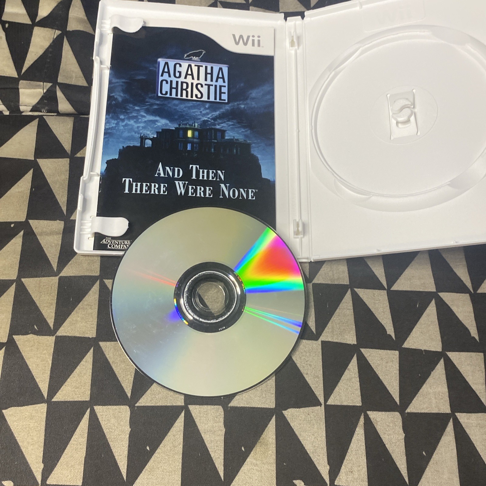 Agatha Christie: And Then There Were None (Nintendo Wii 2008) Complete W/ Manual